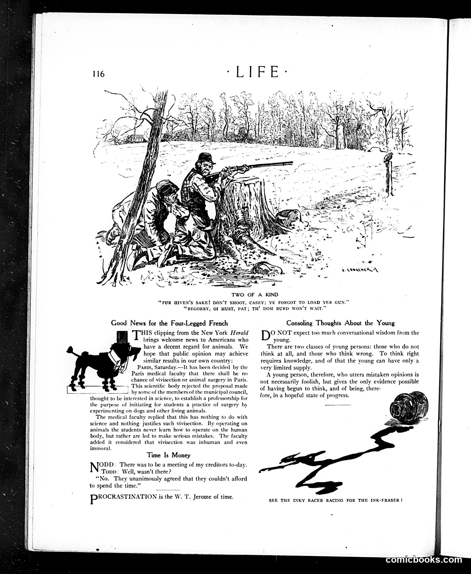Life — January 30, 1908 — page 8: Life, 1908-01-30