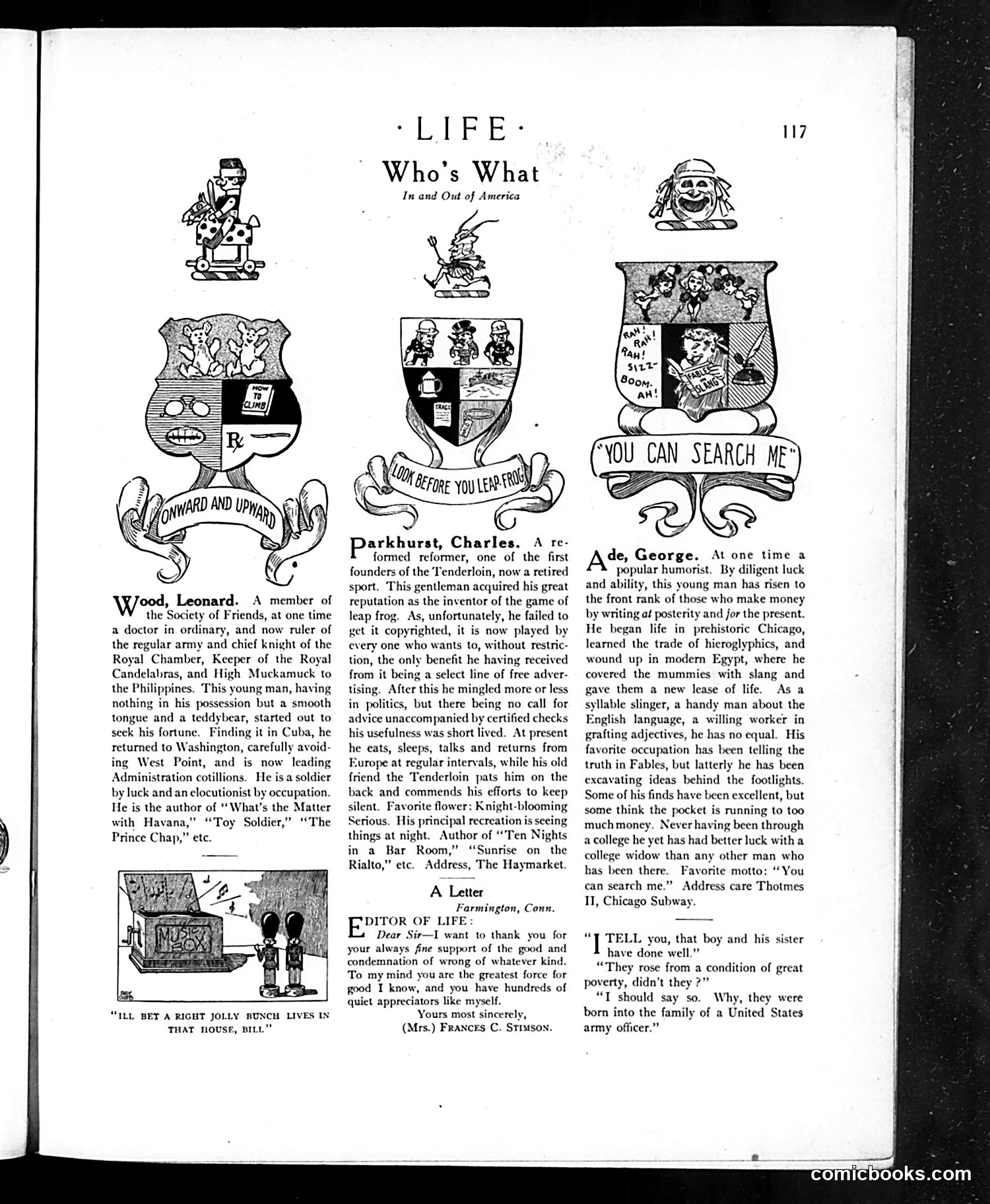 Life — January 30, 1908 — page 9: Life, 1908-01-30