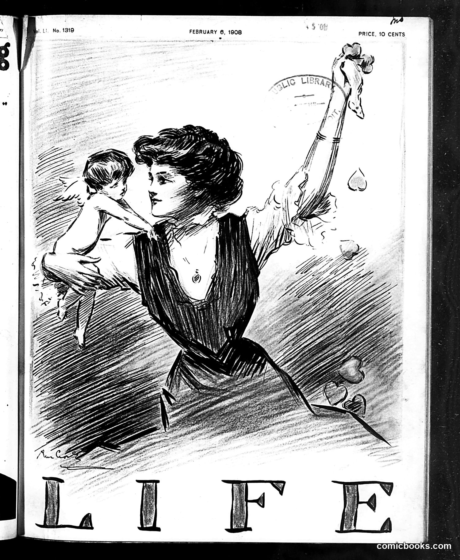 Life — February 6, 1908 — page 1: Life, 1908-02-06