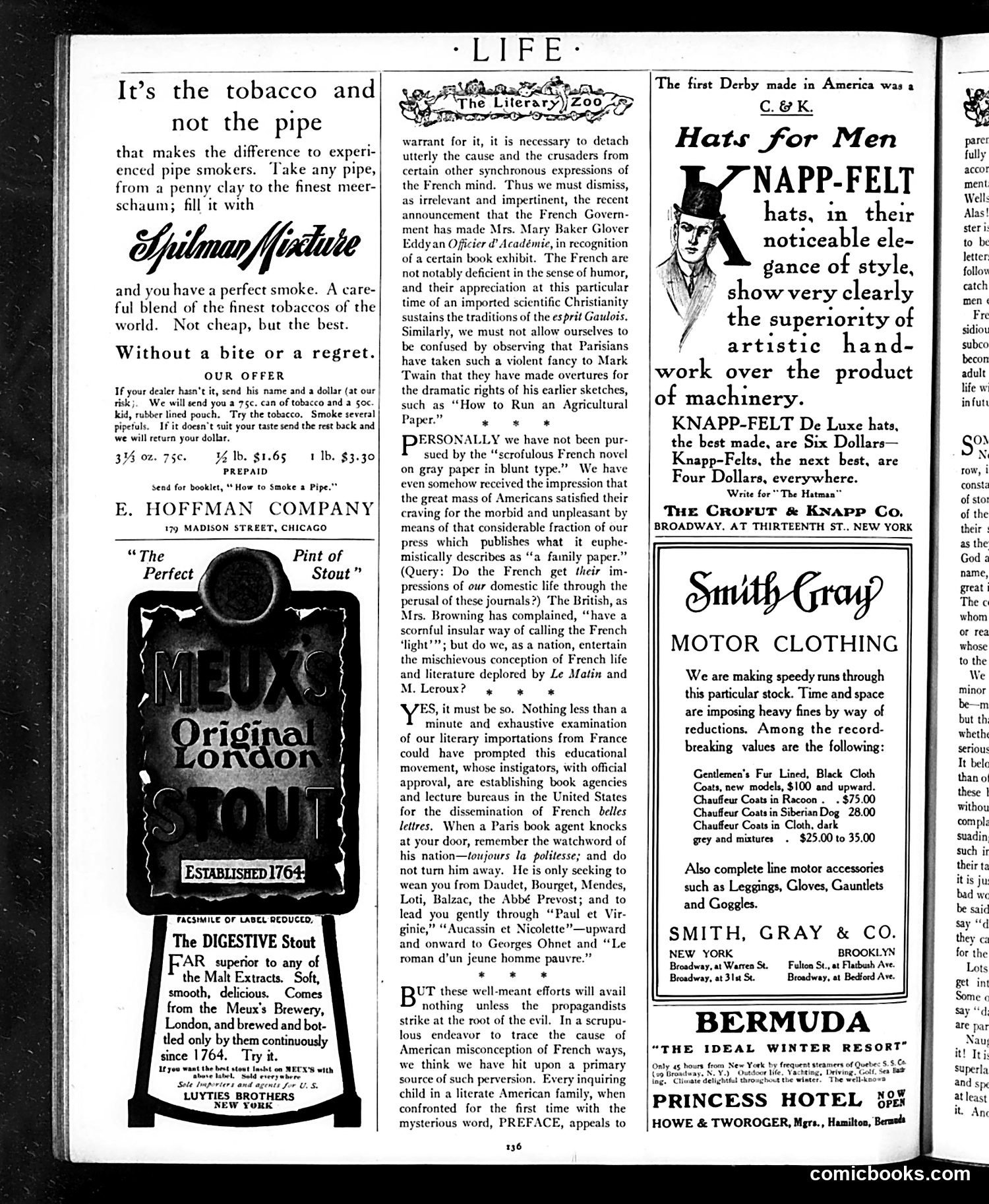Life — February 6, 1908 — page 6: Life, 1908-02-06