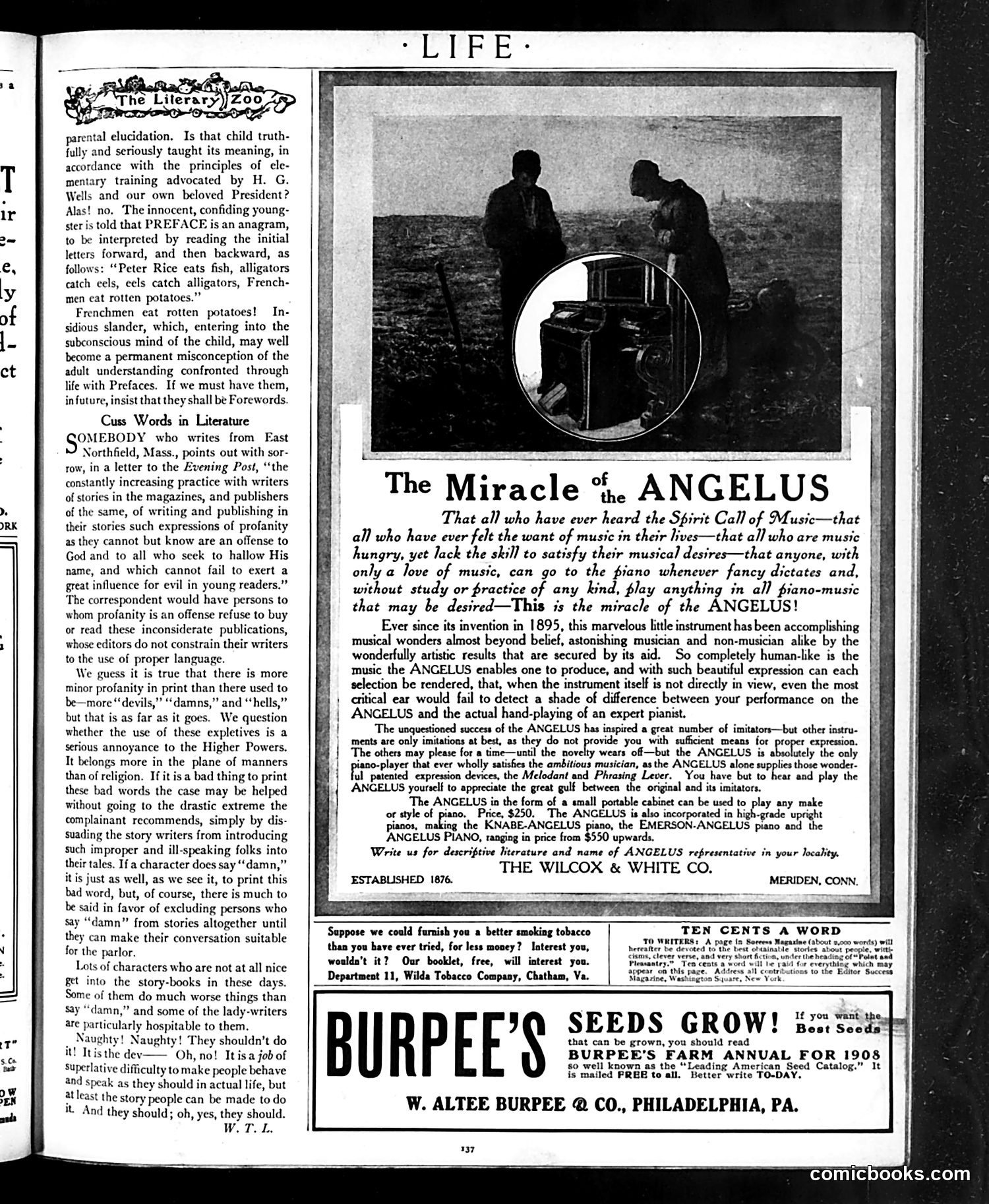 Life — February 6, 1908 — page 7: Life, 1908-02-06