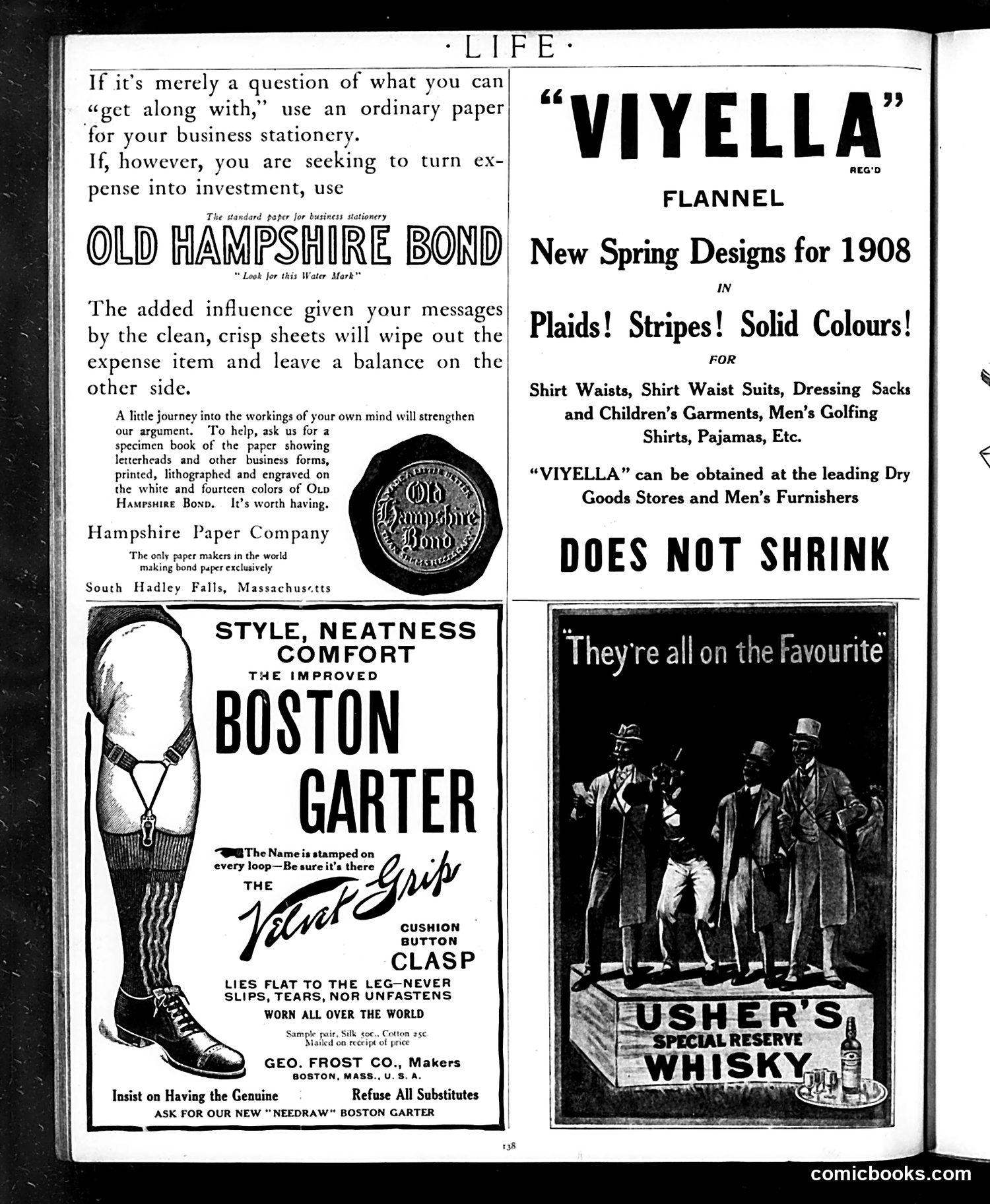 Life — February 6, 1908 — page 8: Life, 1908-02-06