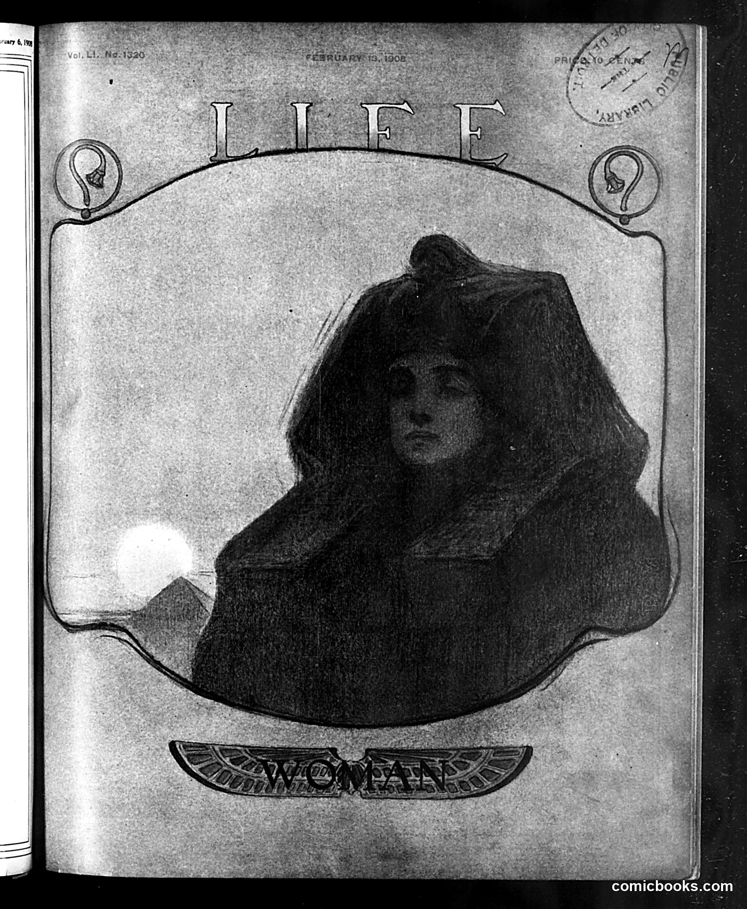 Life — February 13, 1908 — page 1: Life, 1908-02-13