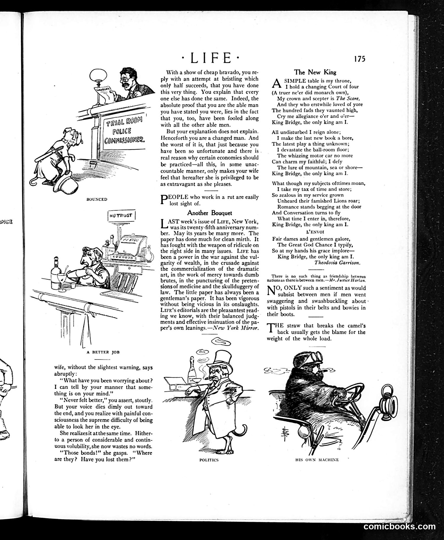 Life — February 13, 1908 — page 9: Life, 1908-02-13