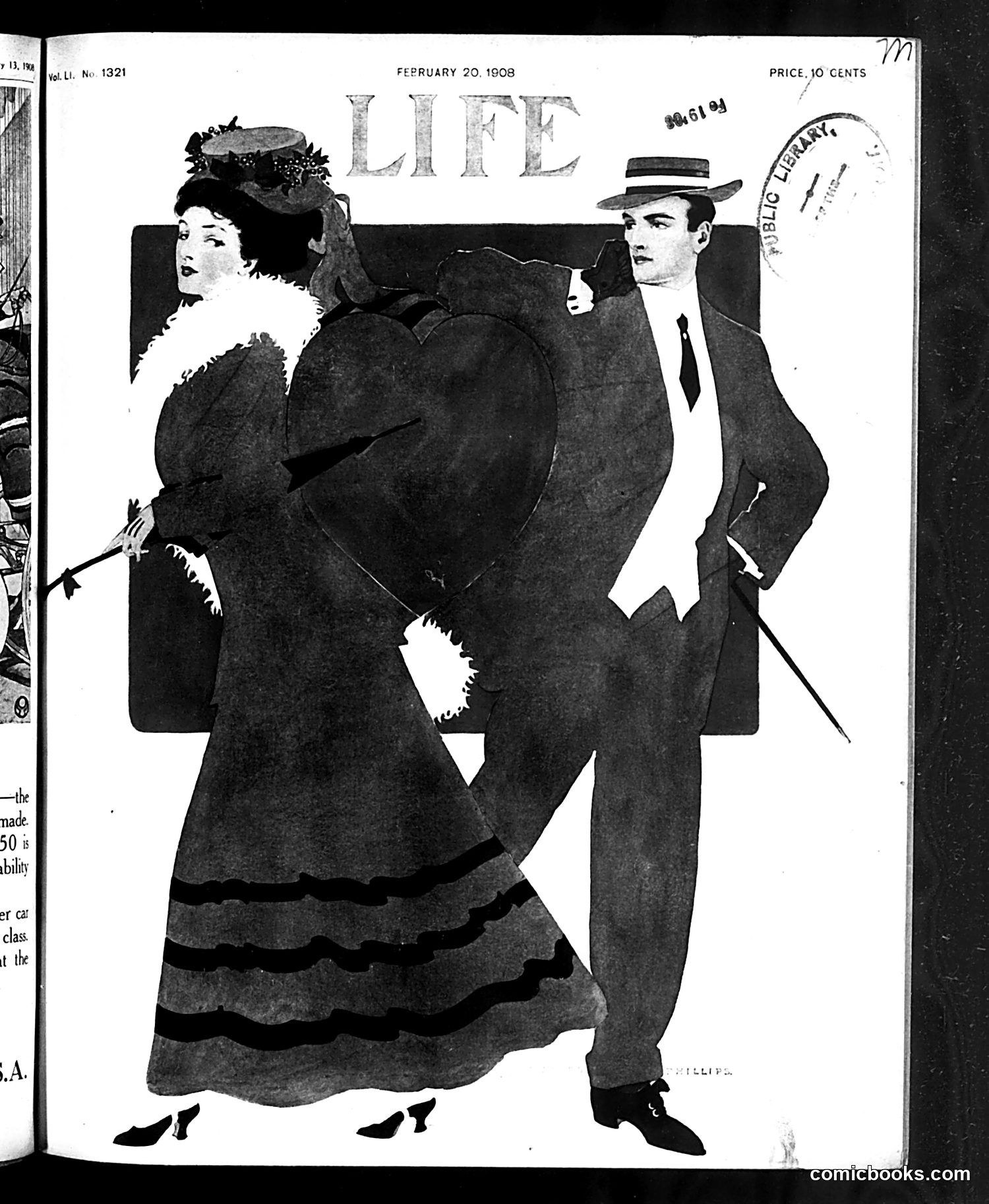 Life — February 20, 1908 — page 1: Life, 1908-02-20