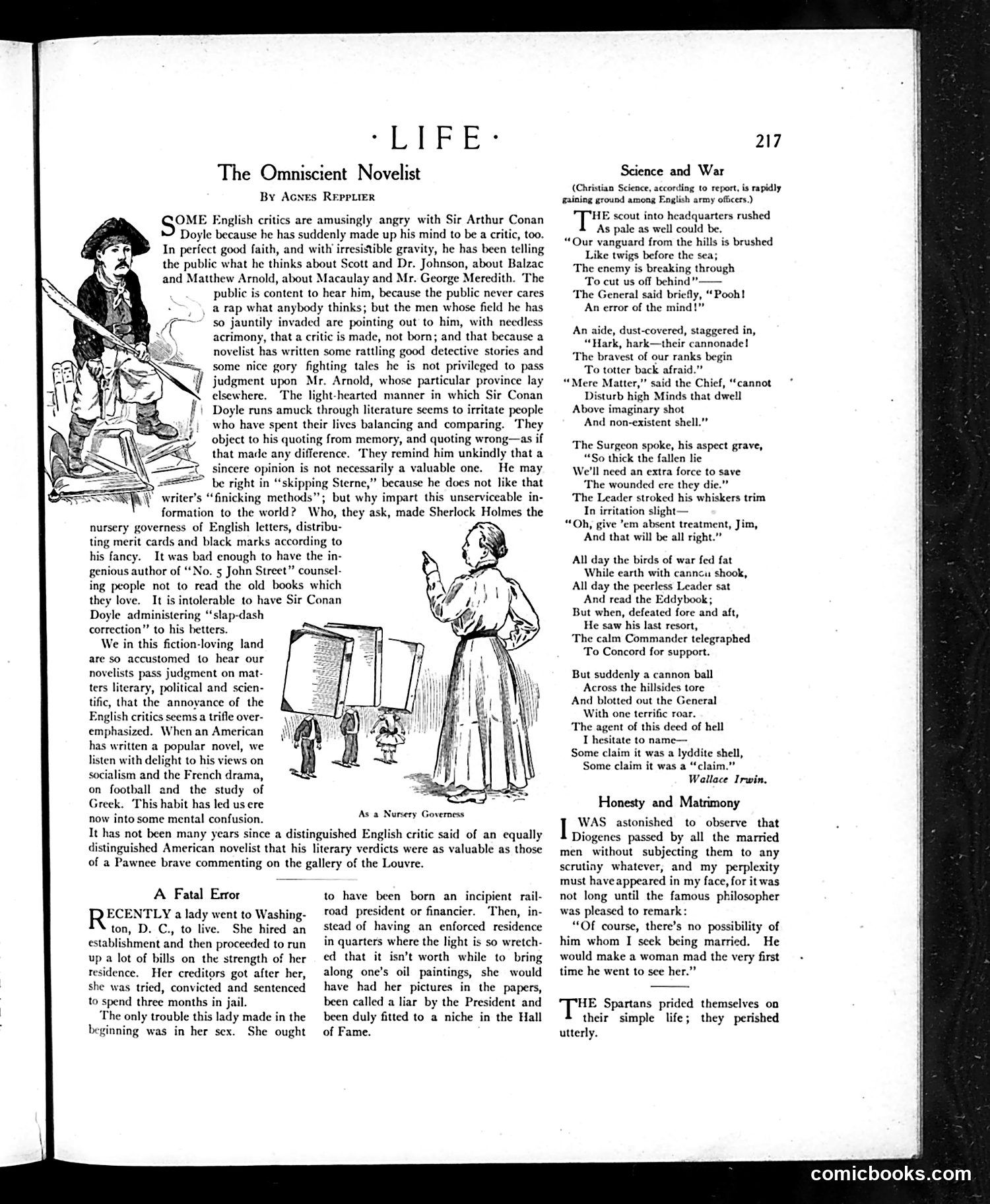 Life — February 27, 1908 — page 7: Life, 1908-02-27