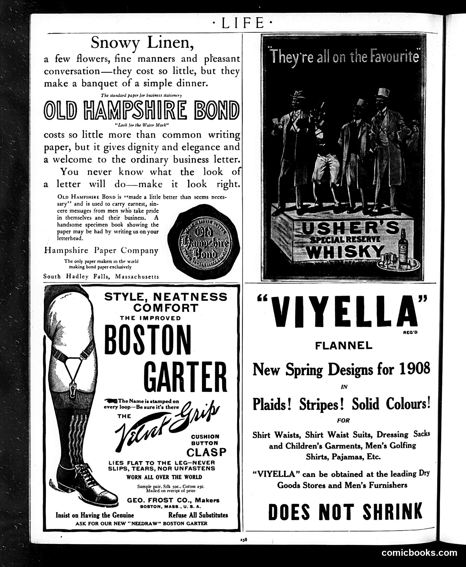 Life — March 5, 1908 — page 8: Life, 1908-03-05