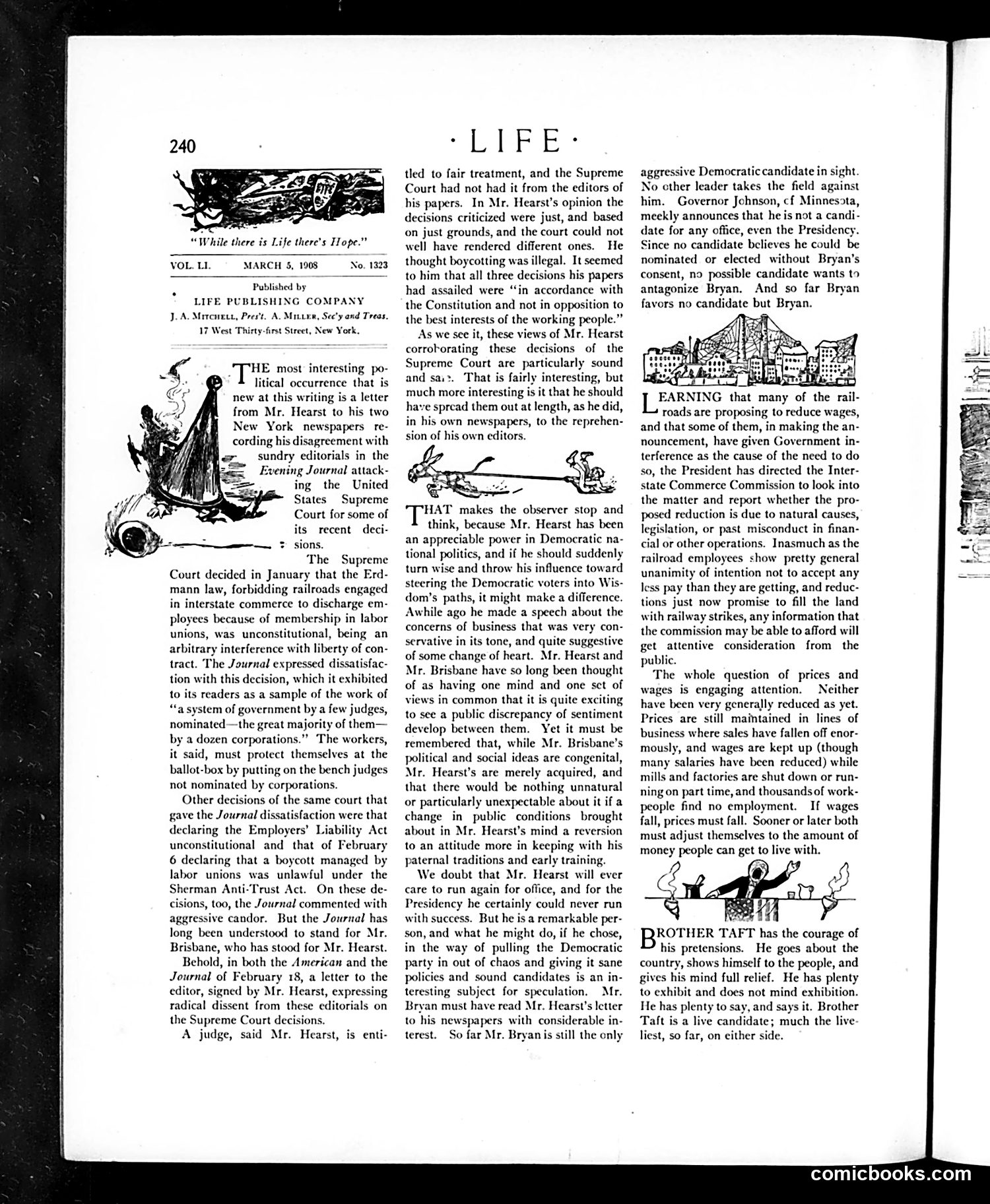 Life — March 5, 1908 — page 10: Life, 1908-03-05