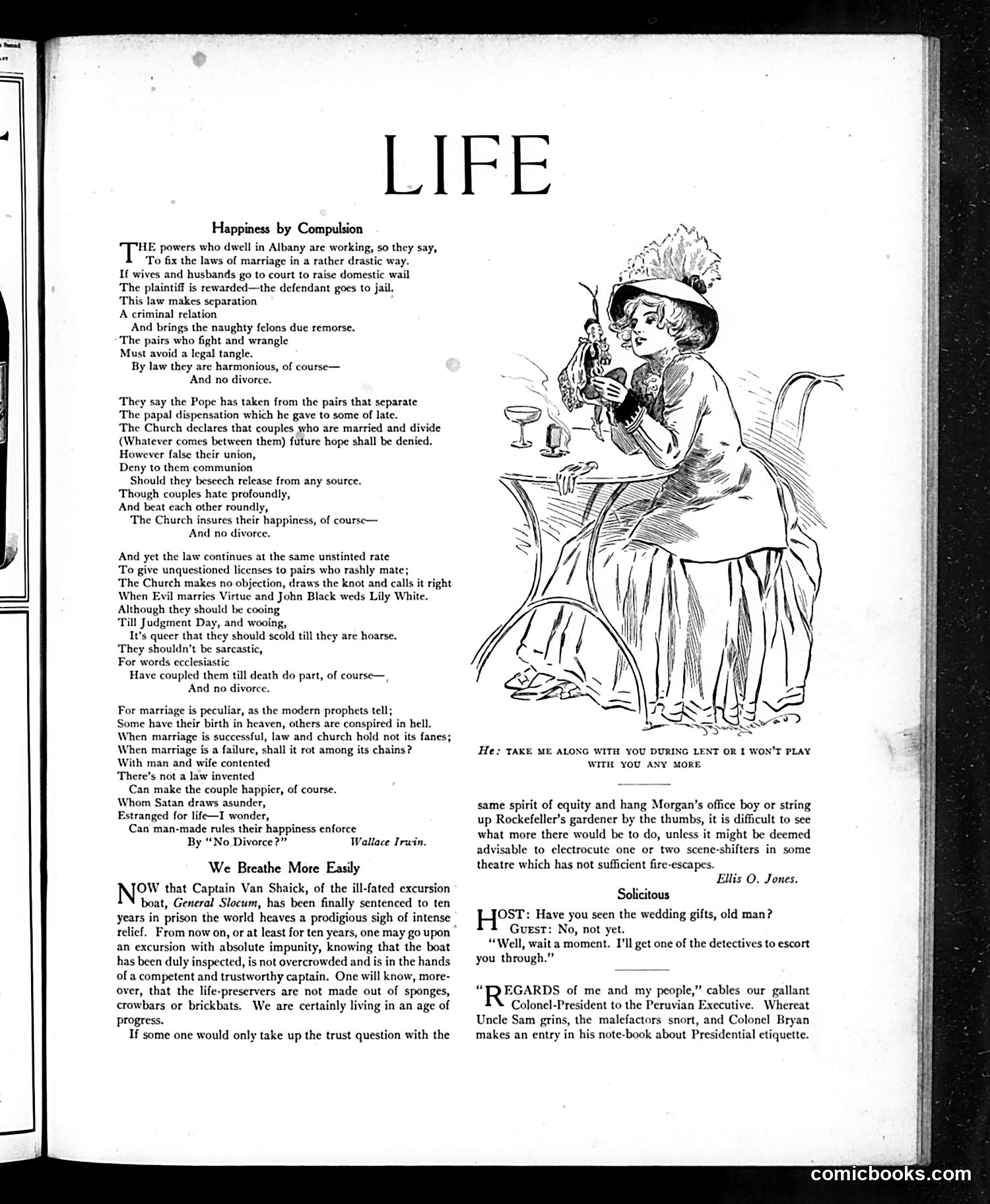 Life — March 12, 1908 — page 3: Life, 1908-03-12