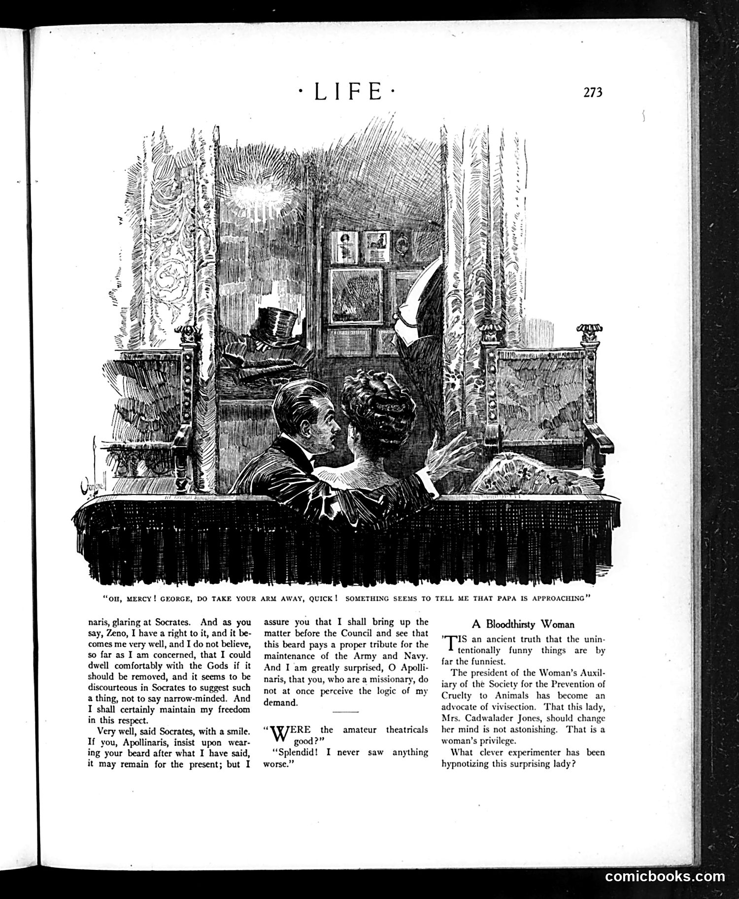 Life — March 12, 1908 — page 7: Life, 1908-03-12