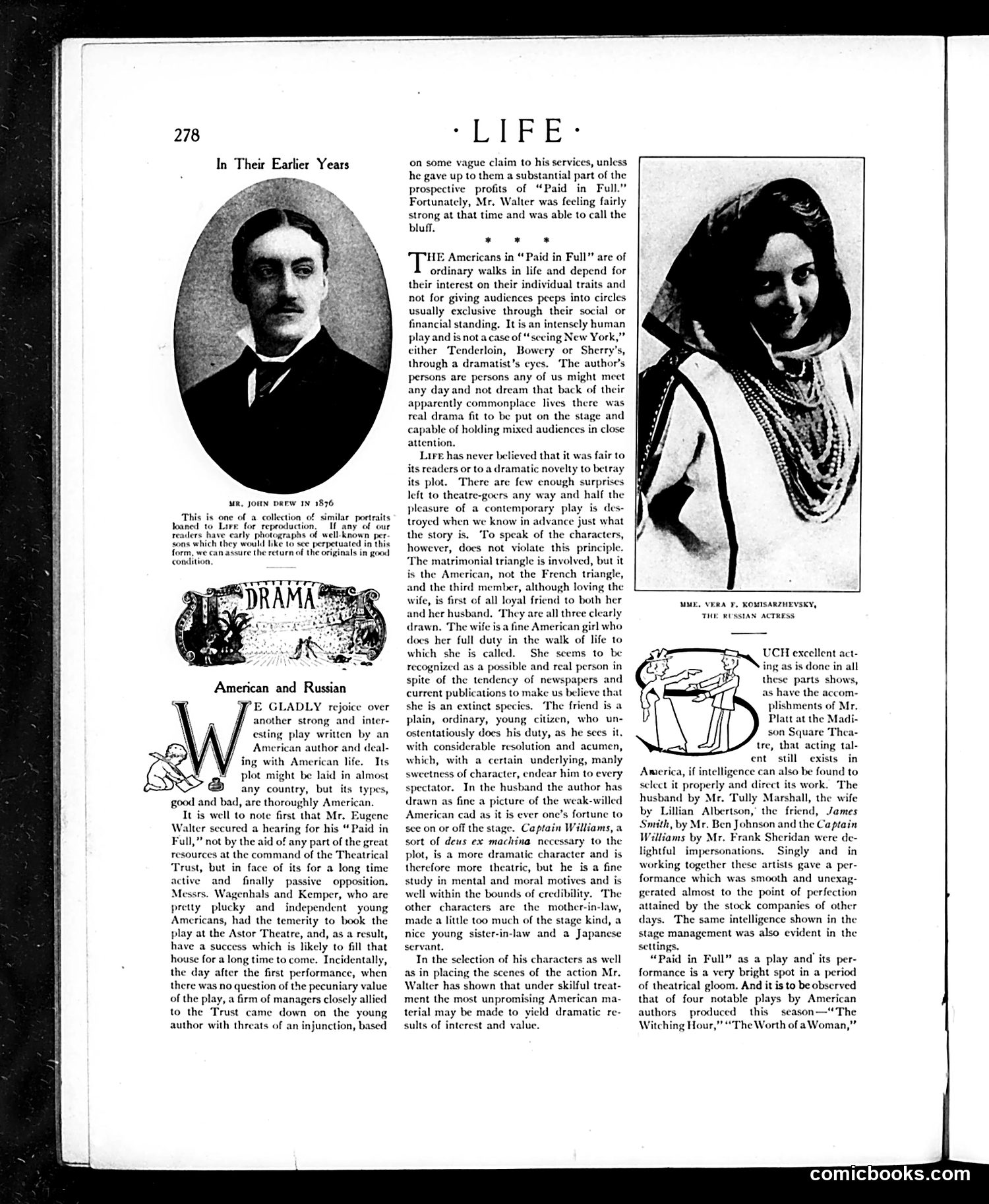 Life — March 12, 1908 — page 12: Life, 1908-03-12