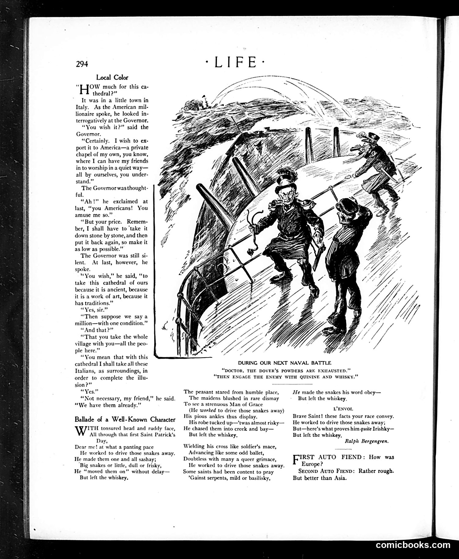 Life — March 19, 1908 — page 8: Life, 1908-03-19