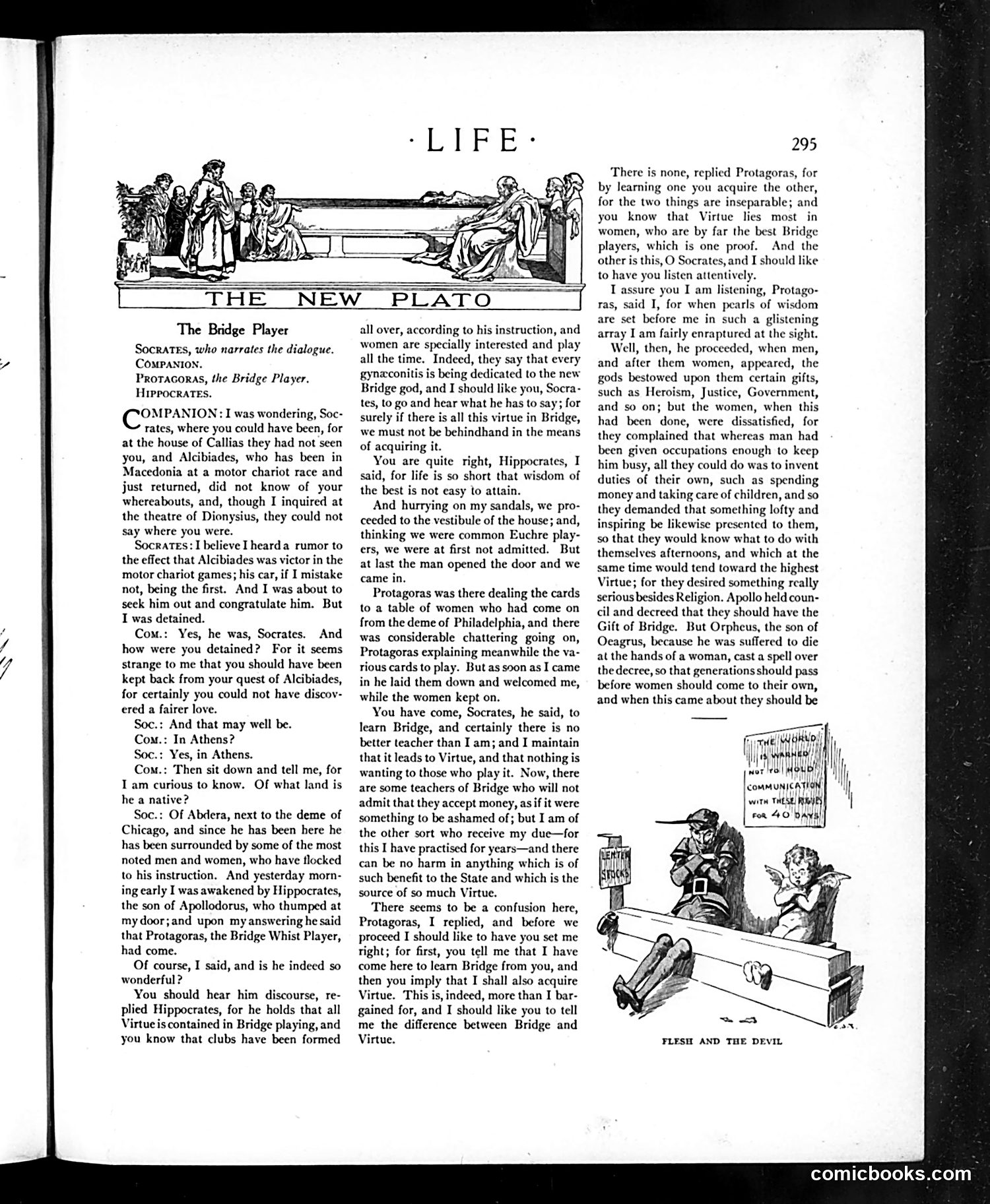 Life — March 19, 1908 — page 9: Life, 1908-03-19