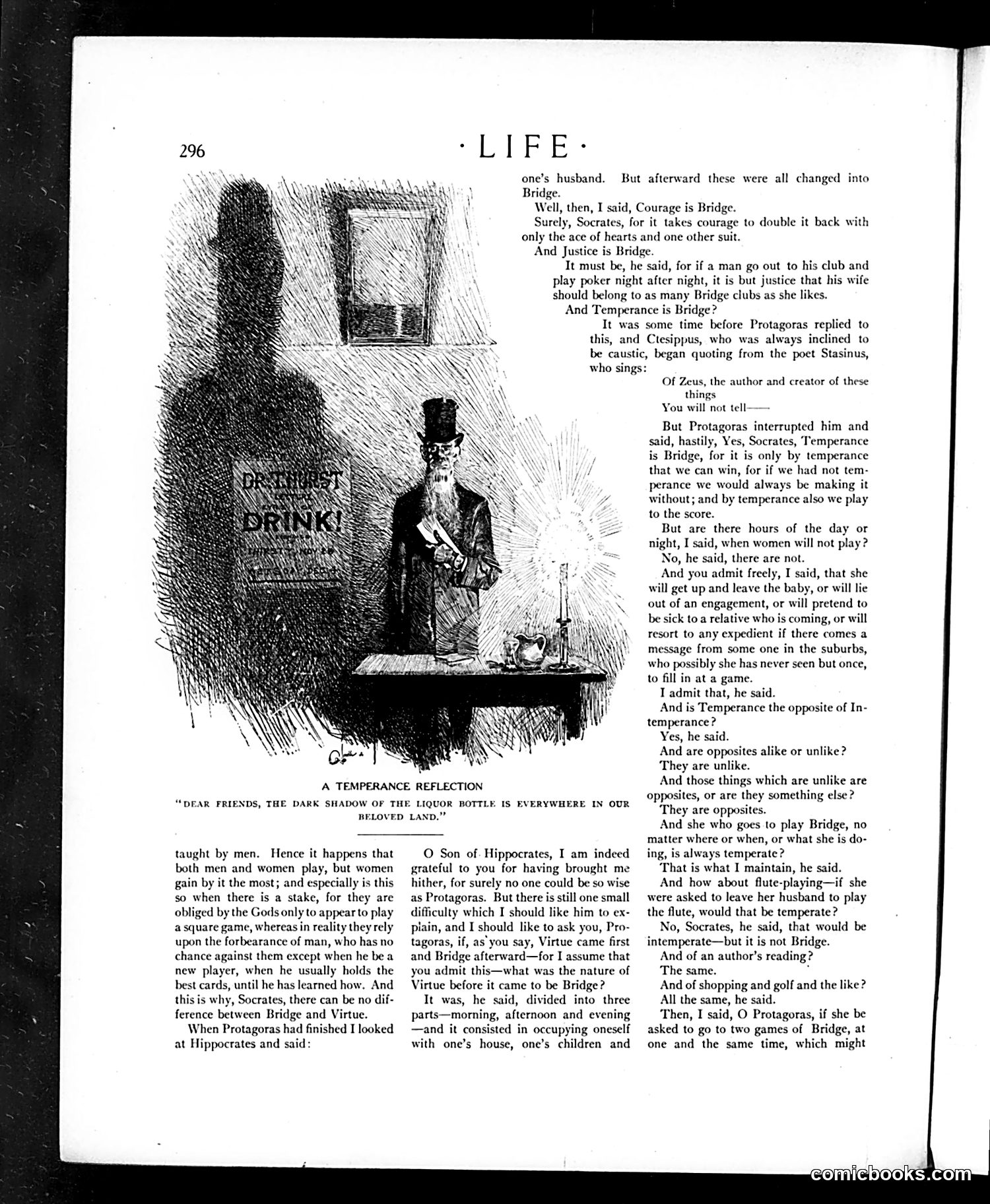 Life — March 19, 1908 — page 10: Life, 1908-03-19