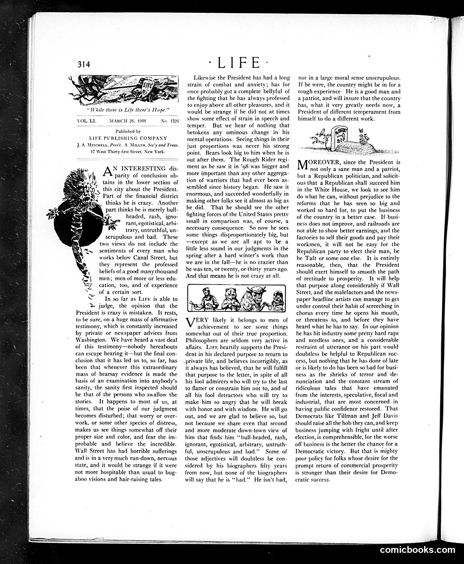 Life — March 26, 1908 — page 4: Life, 1908-03-26
