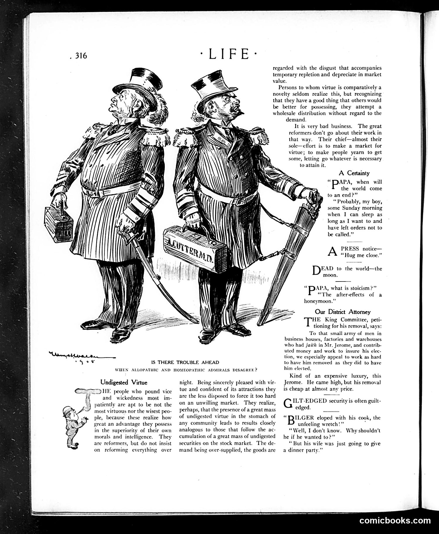 Life — March 26, 1908 — page 6: Life, 1908-03-26
