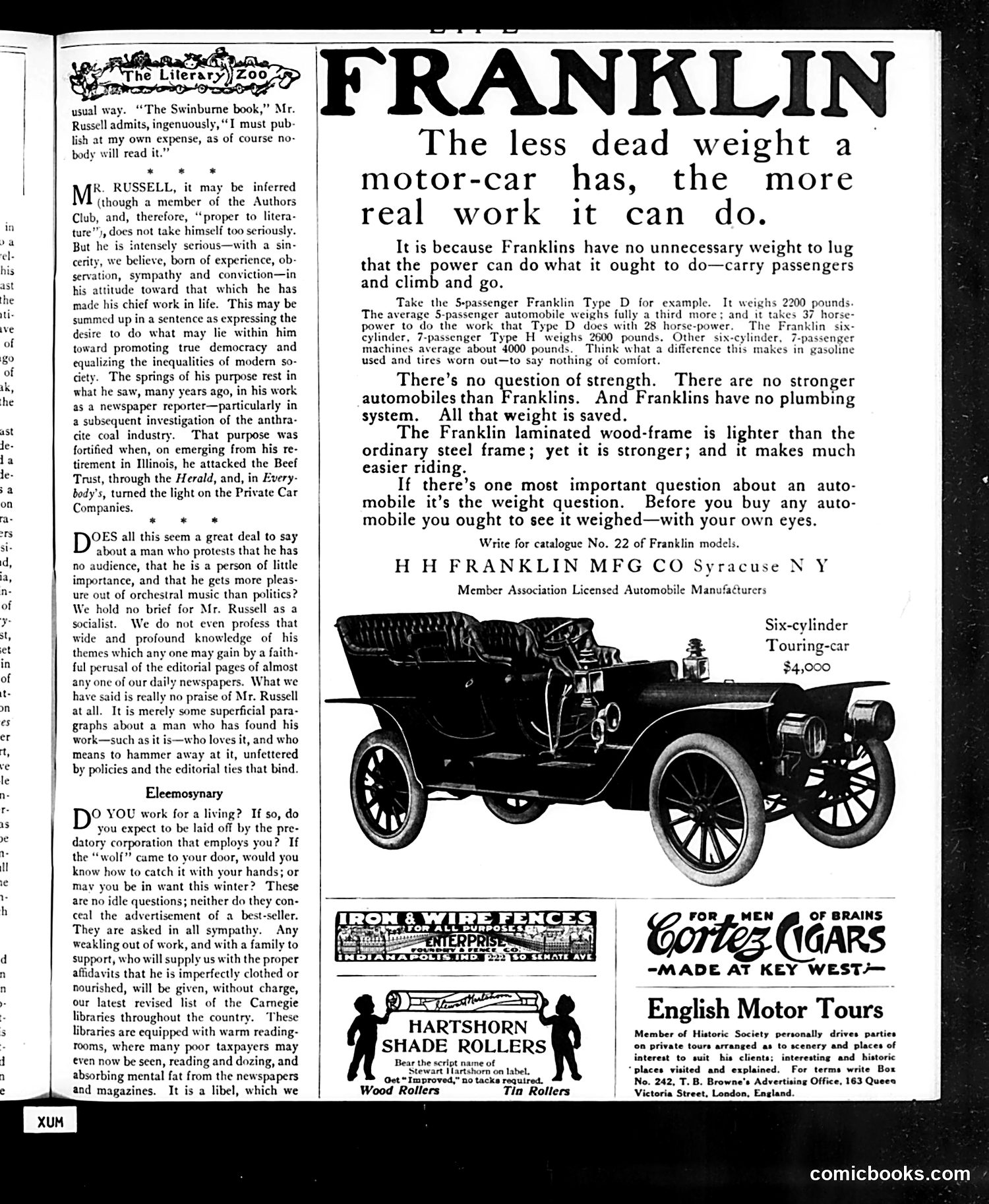 Life — April 2, 1908 — page 5: Life, 1908-04-02