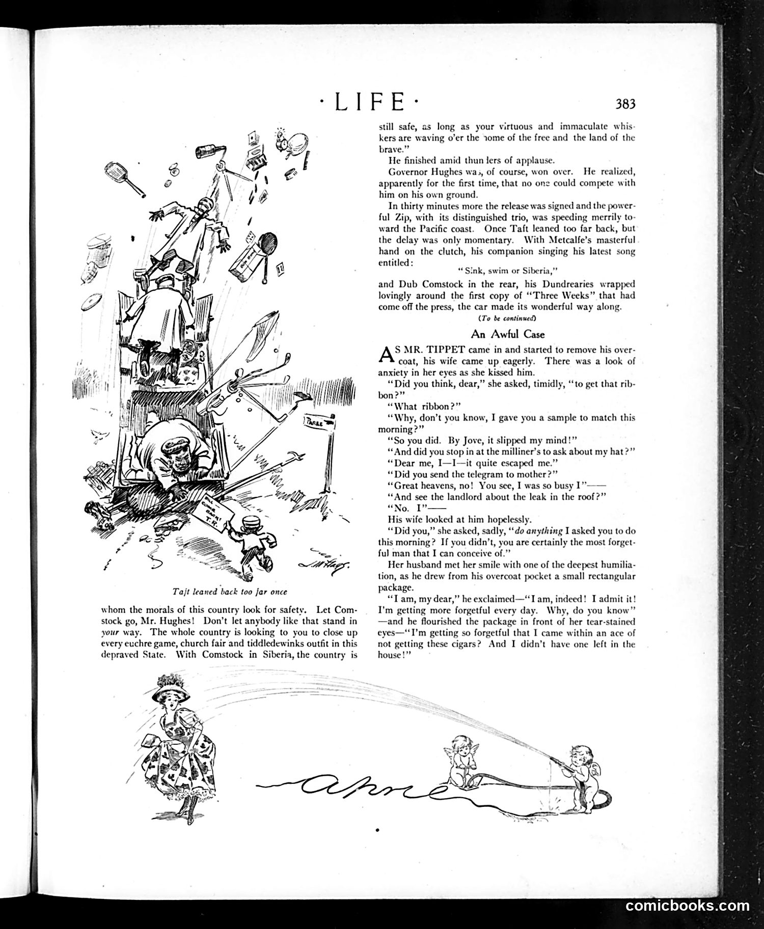 Life — April 9, 1908 — page 7: Life, 1908-04-09