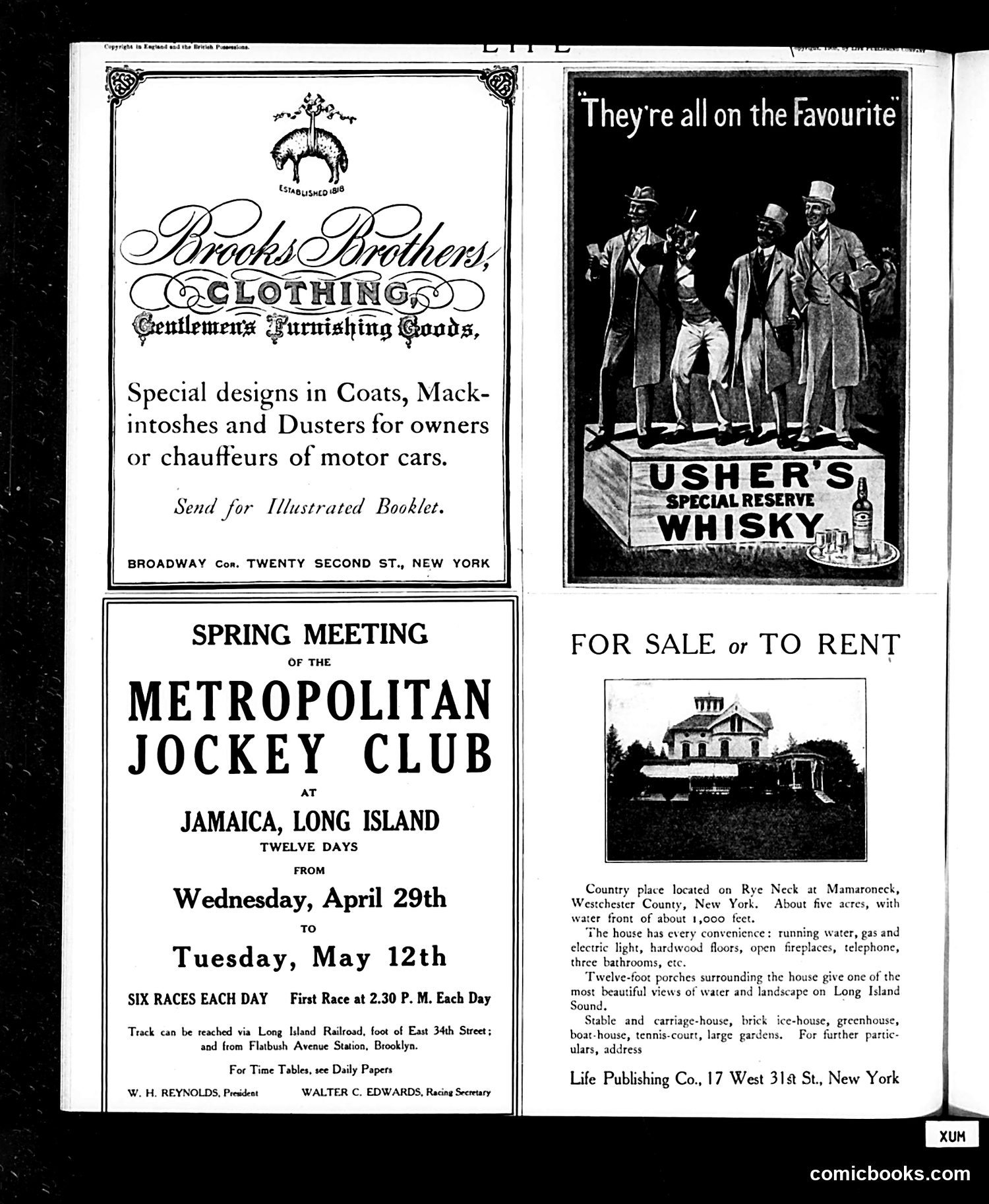Life — April 30, 1908 — page 2: Life, 1908-04-30