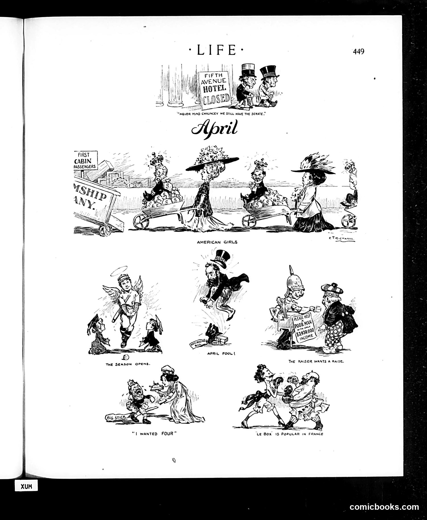 Life — April 30, 1908 — page 5: Life, 1908-04-30