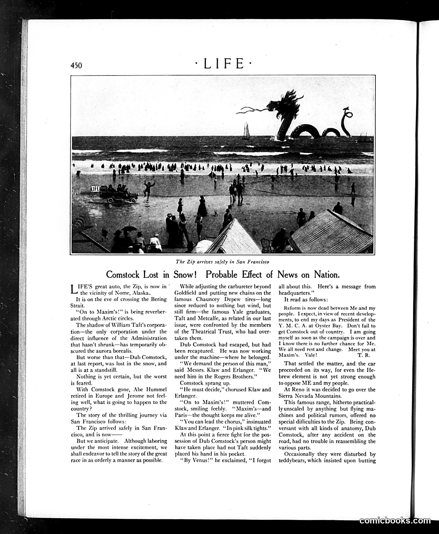 Life — April 30, 1908 — page 6: Life, 1908-04-30