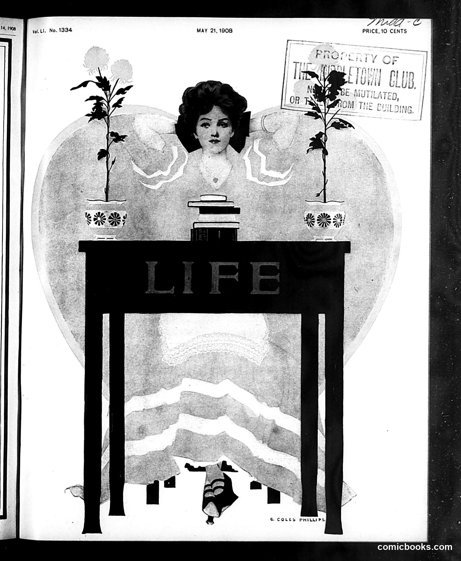 Life — May 21, 1908 — page 1: Life, 1908-05-21
