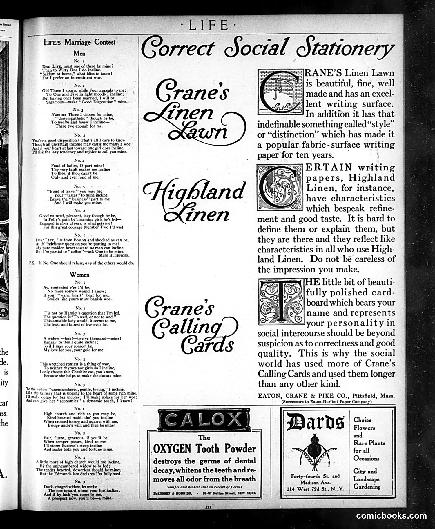 Life — May 21, 1908 — page 3: Life, 1908-05-21