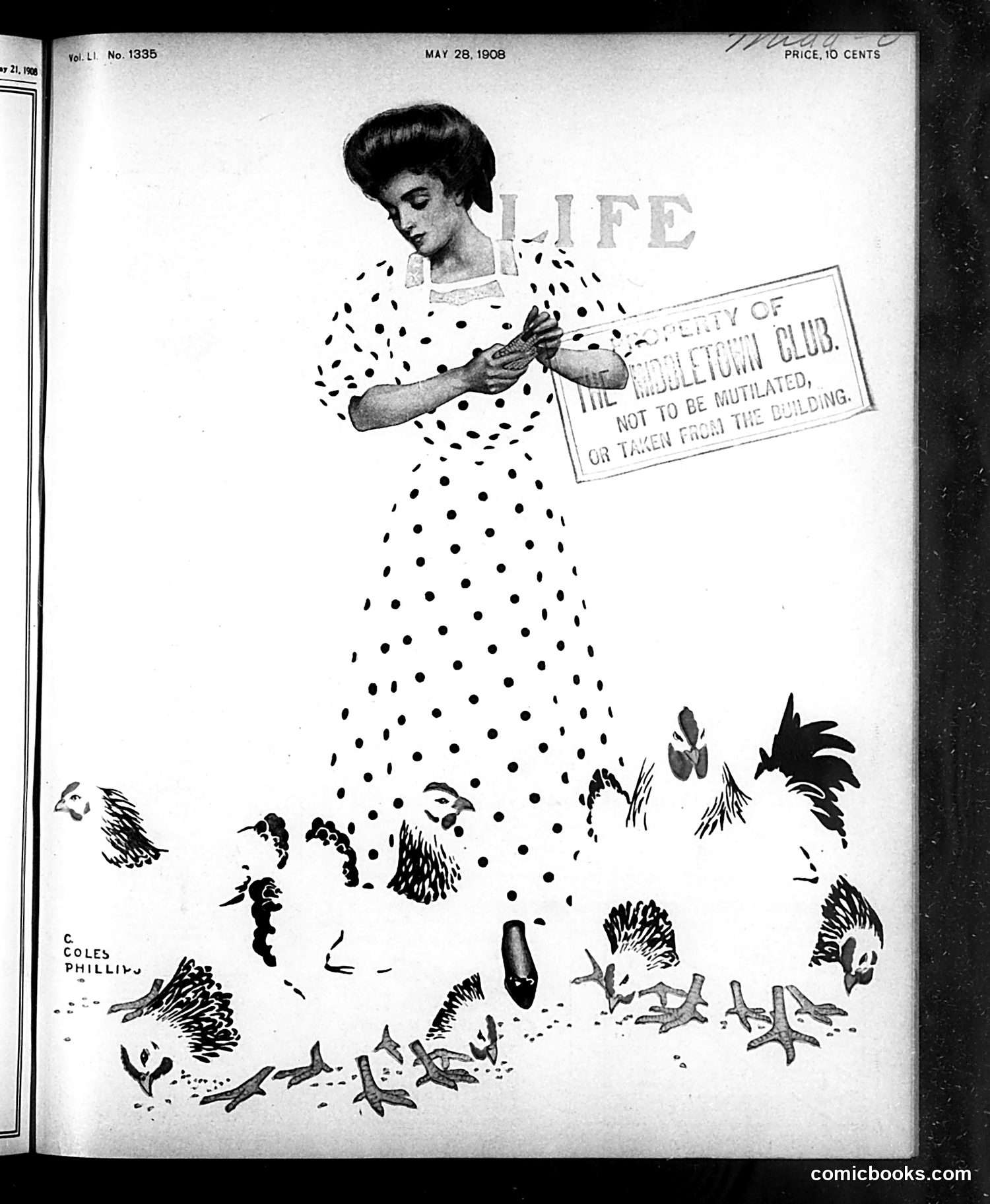Life — May 28, 1908 — page 1: Life, 1908-05-28