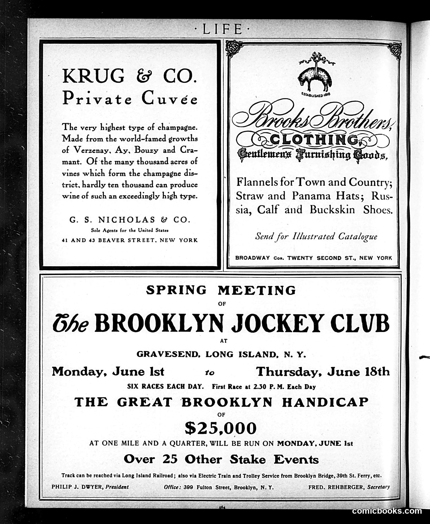 Life — May 28, 1908 — page 4: Life, 1908-05-28