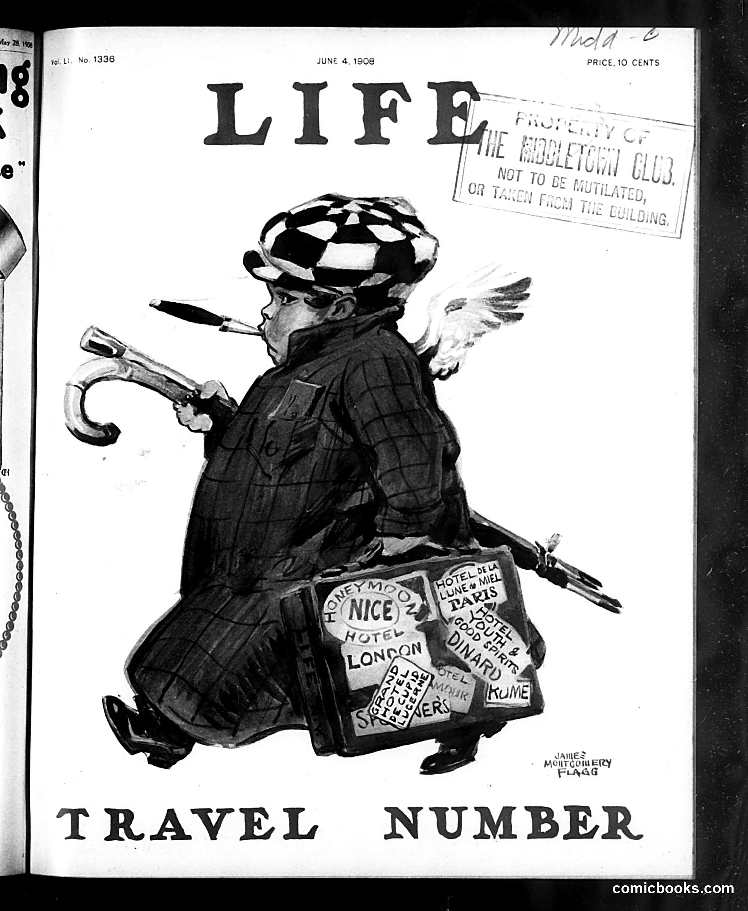 Life — June 4, 1908 — page 1: Life, 1908-06-04