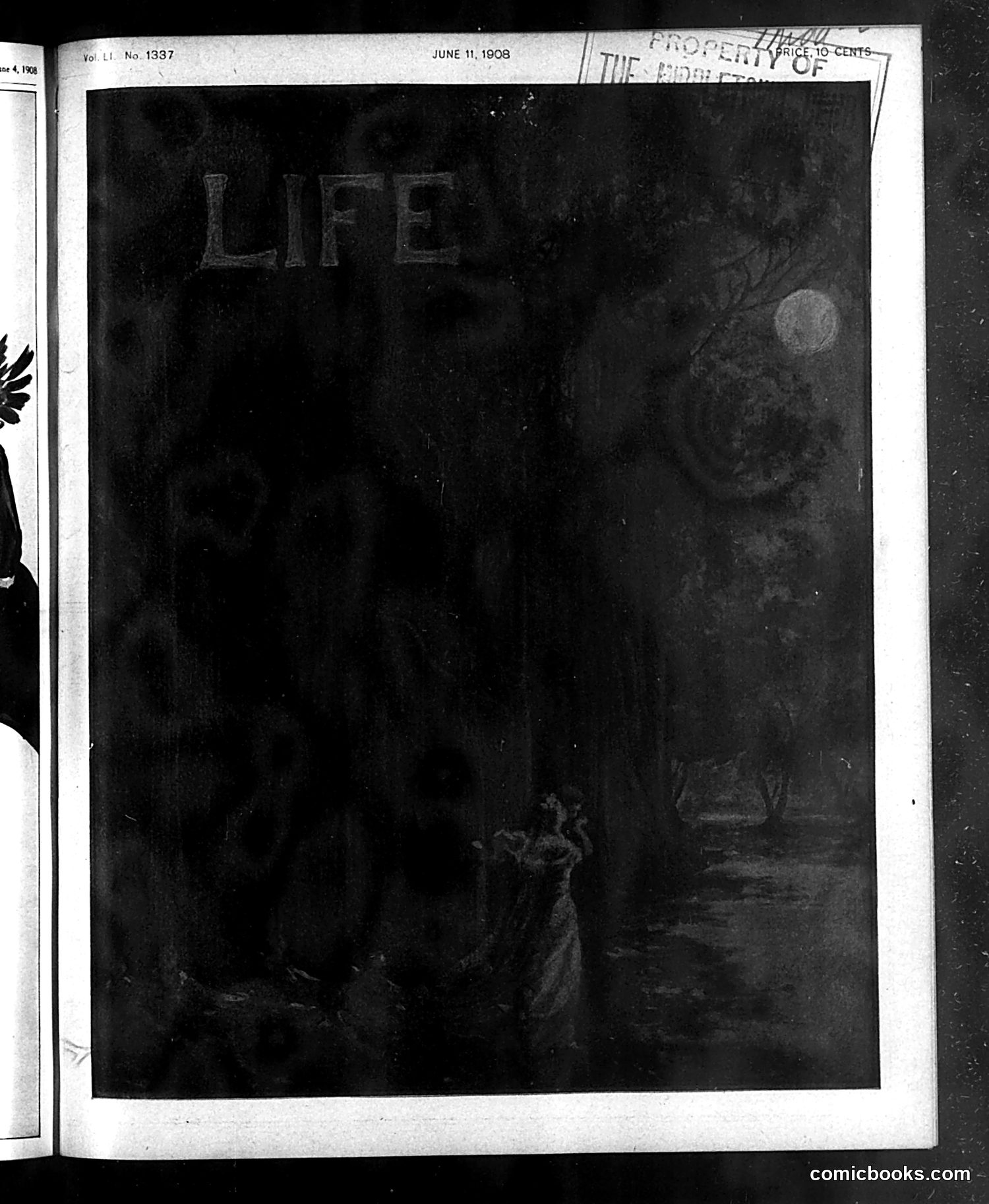 Life — June 11, 1908 — page 1: Life, 1908-06-11