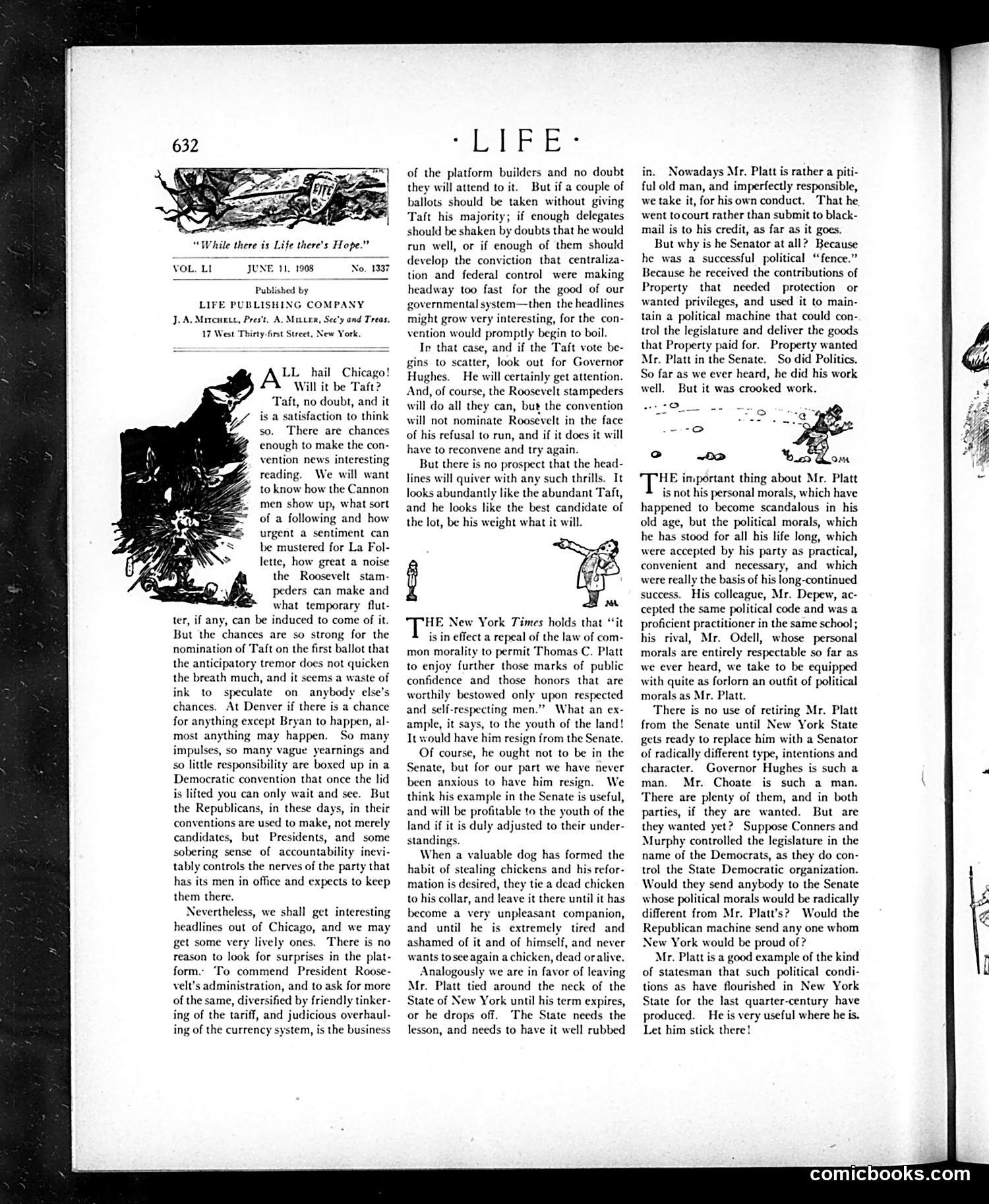 Life — June 11, 1908 — page 4: Life, 1908-06-11