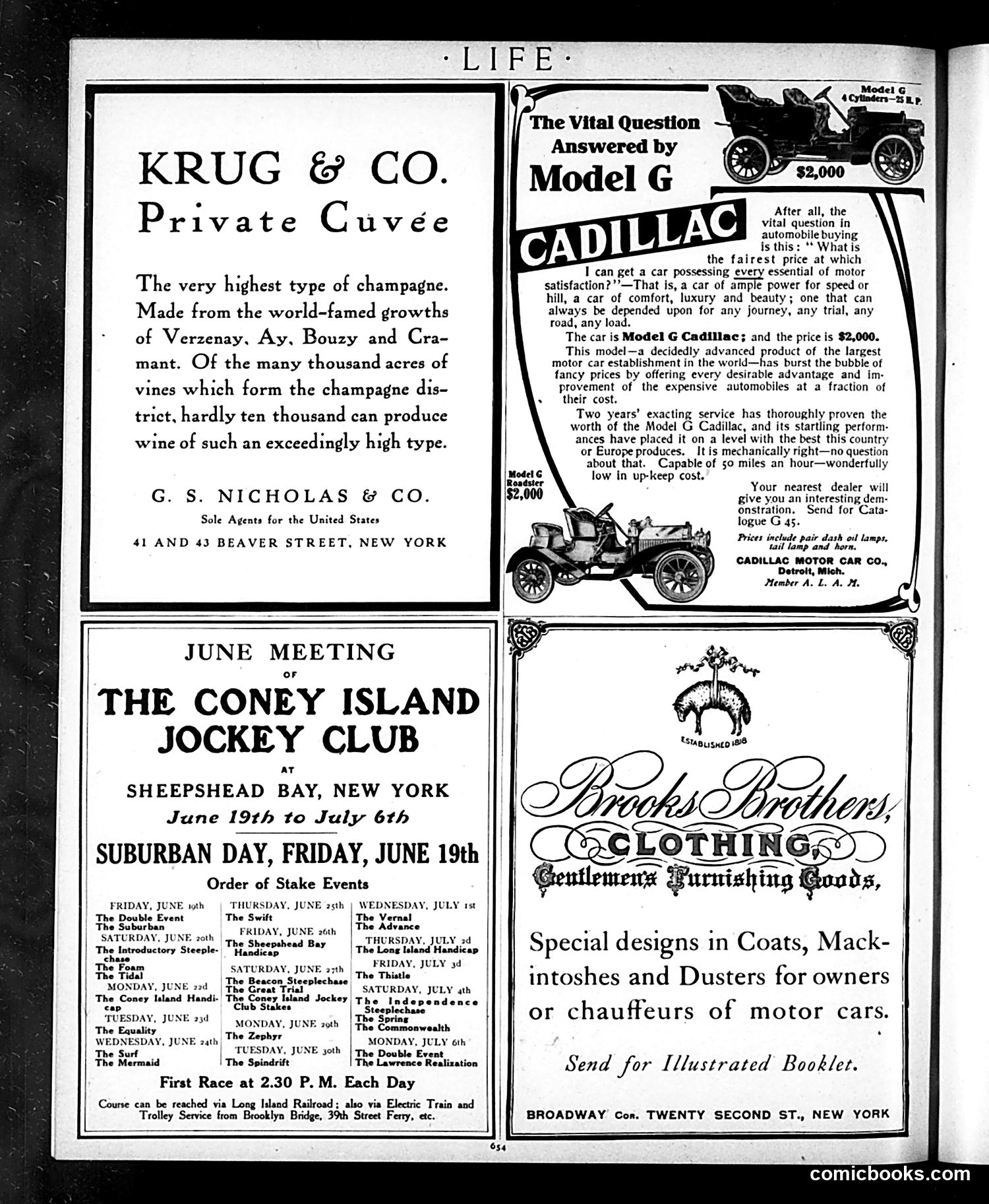 Life — June 18, 1908 — page 6: Life, 1908-06-18