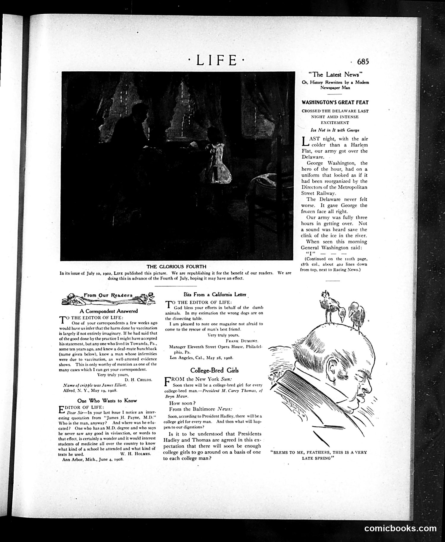 Life — June 25, 1908 — page 9: Life, 1908-06-25