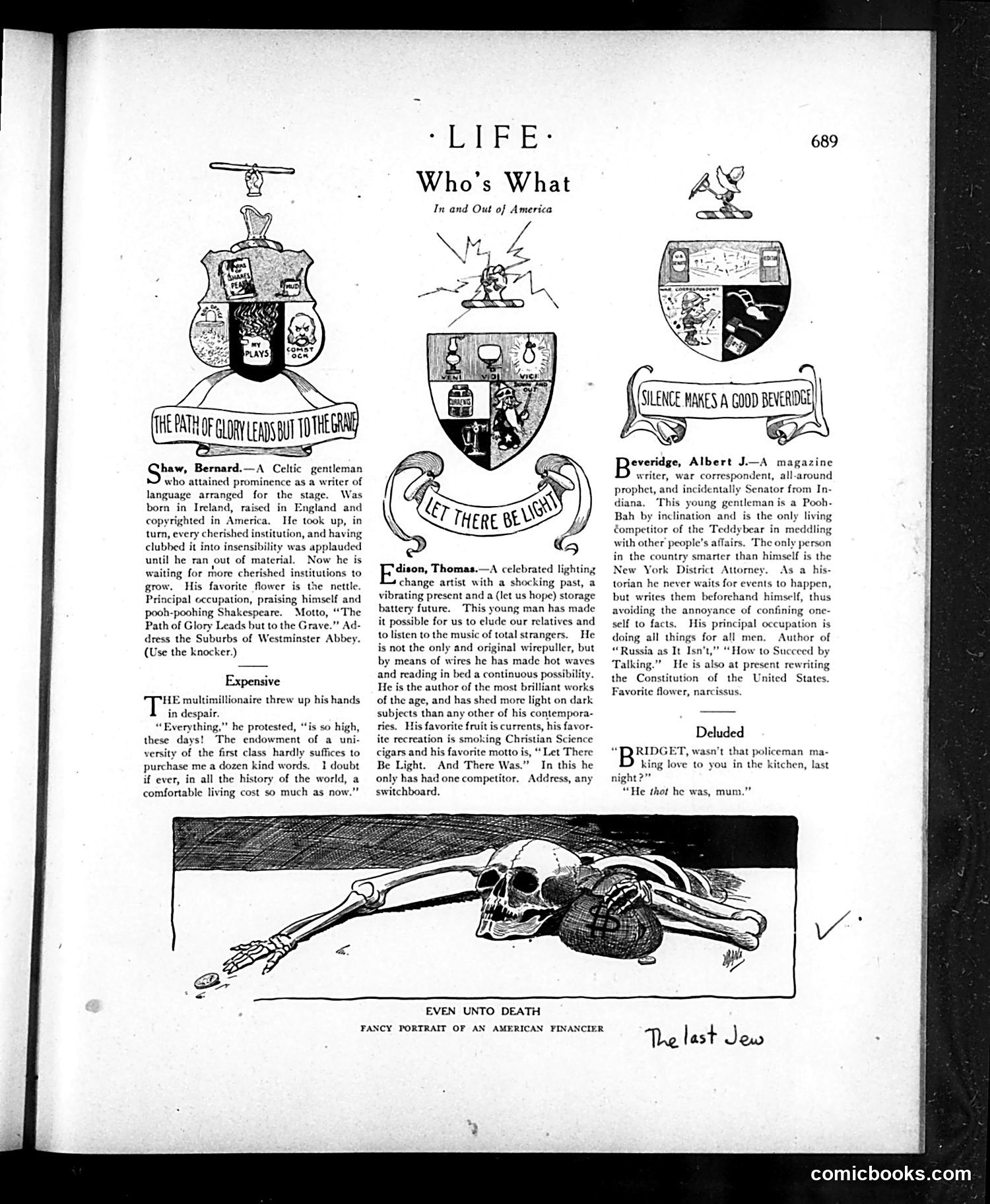 Life — June 25, 1908 — page 13: Life, 1908-06-25