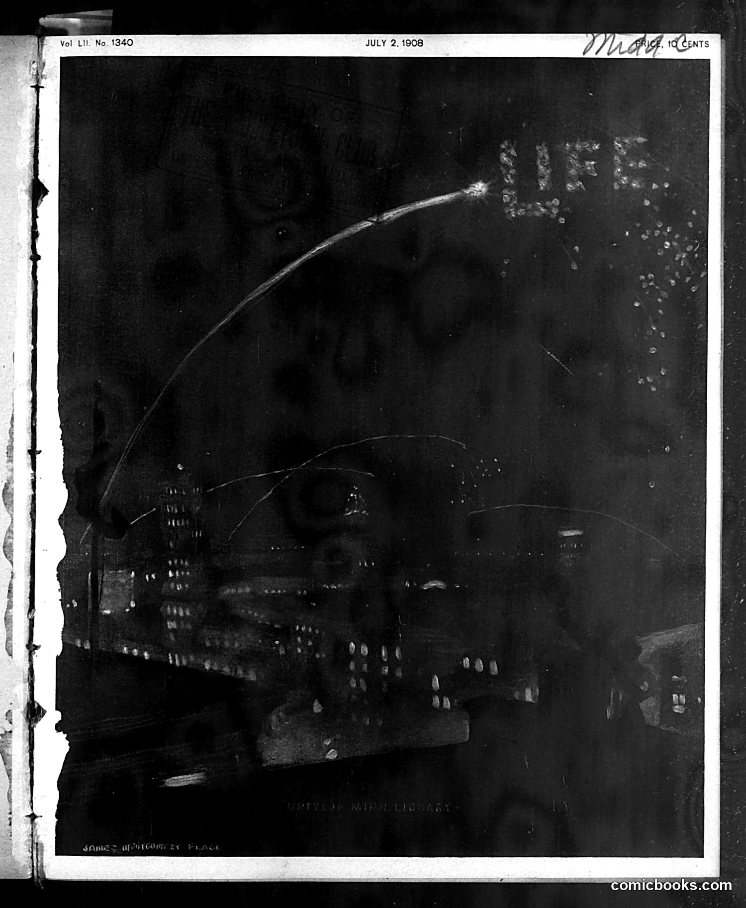 Life — July 2, 1908 — page 1: Life, 1908-07-02