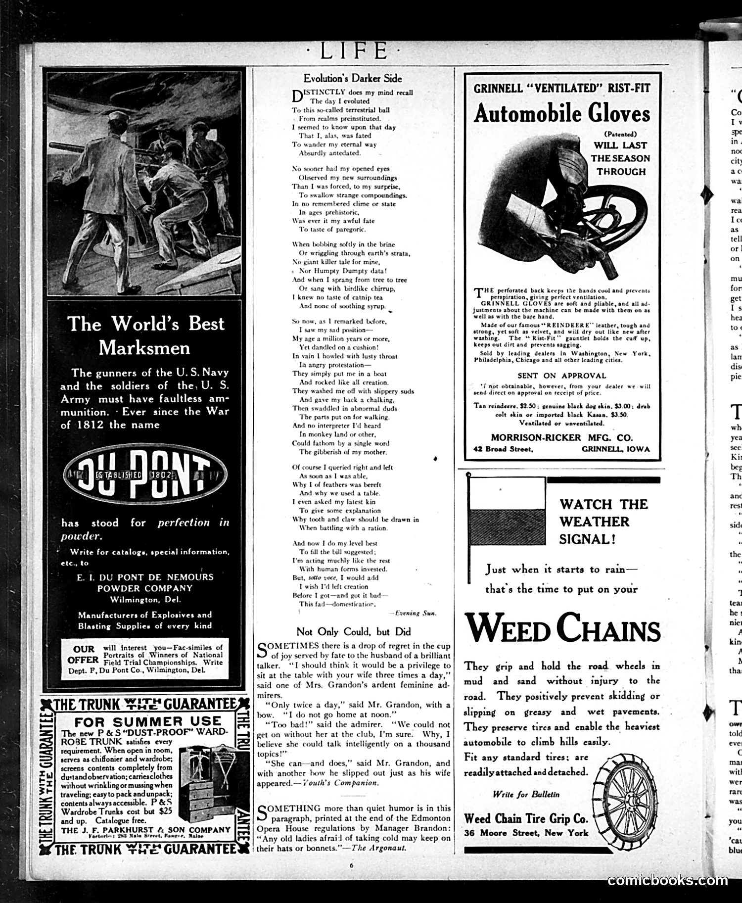 Life — July 2, 1908 — page 6: Life, 1908-07-02
