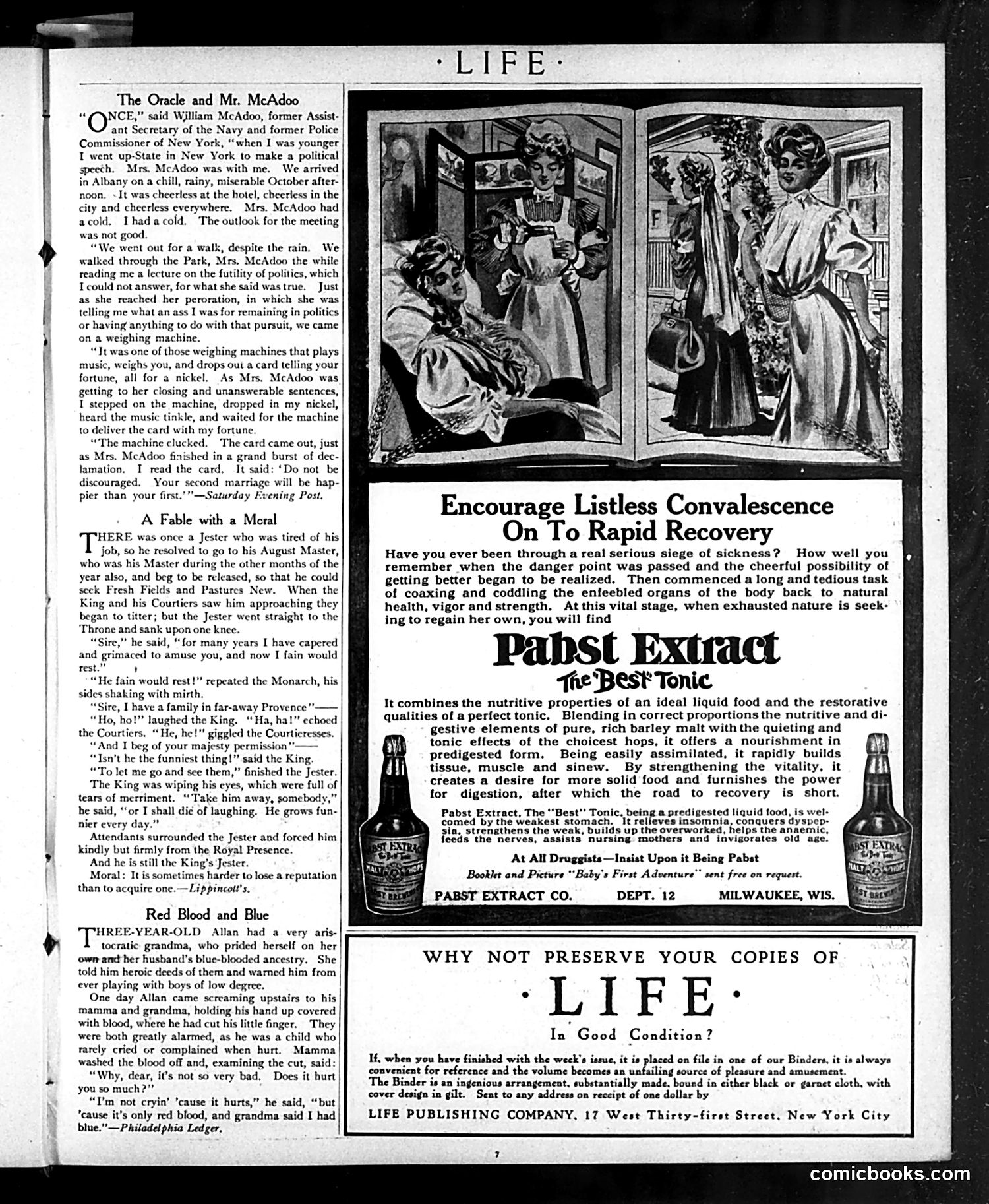 Life — July 2, 1908 — page 7: Life, 1908-07-02