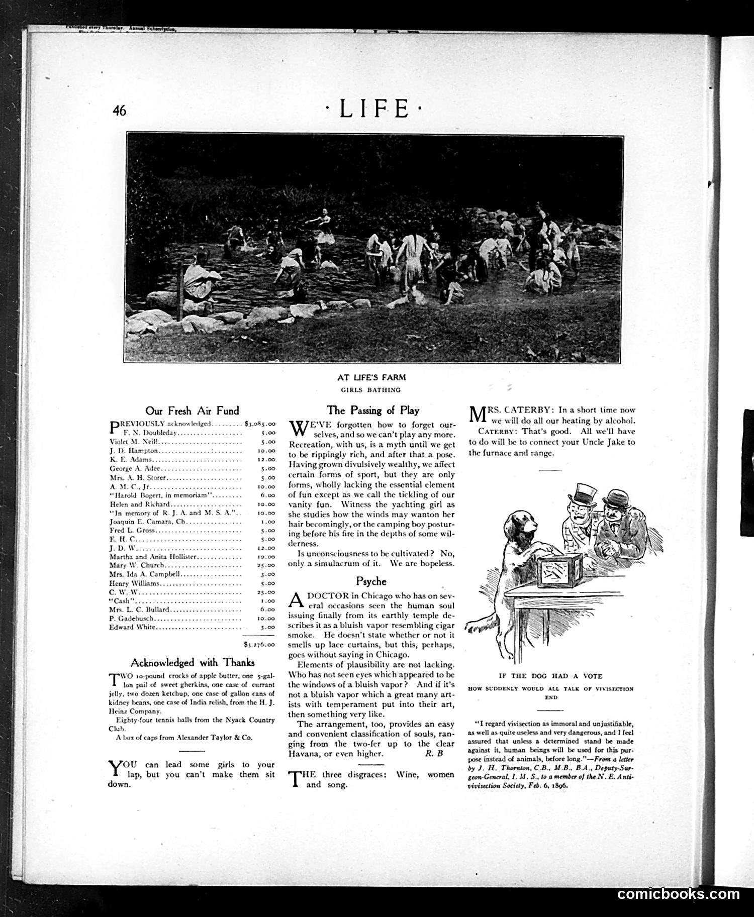 Life — July 9, 1908 — page 6: Life, 1908-07-09