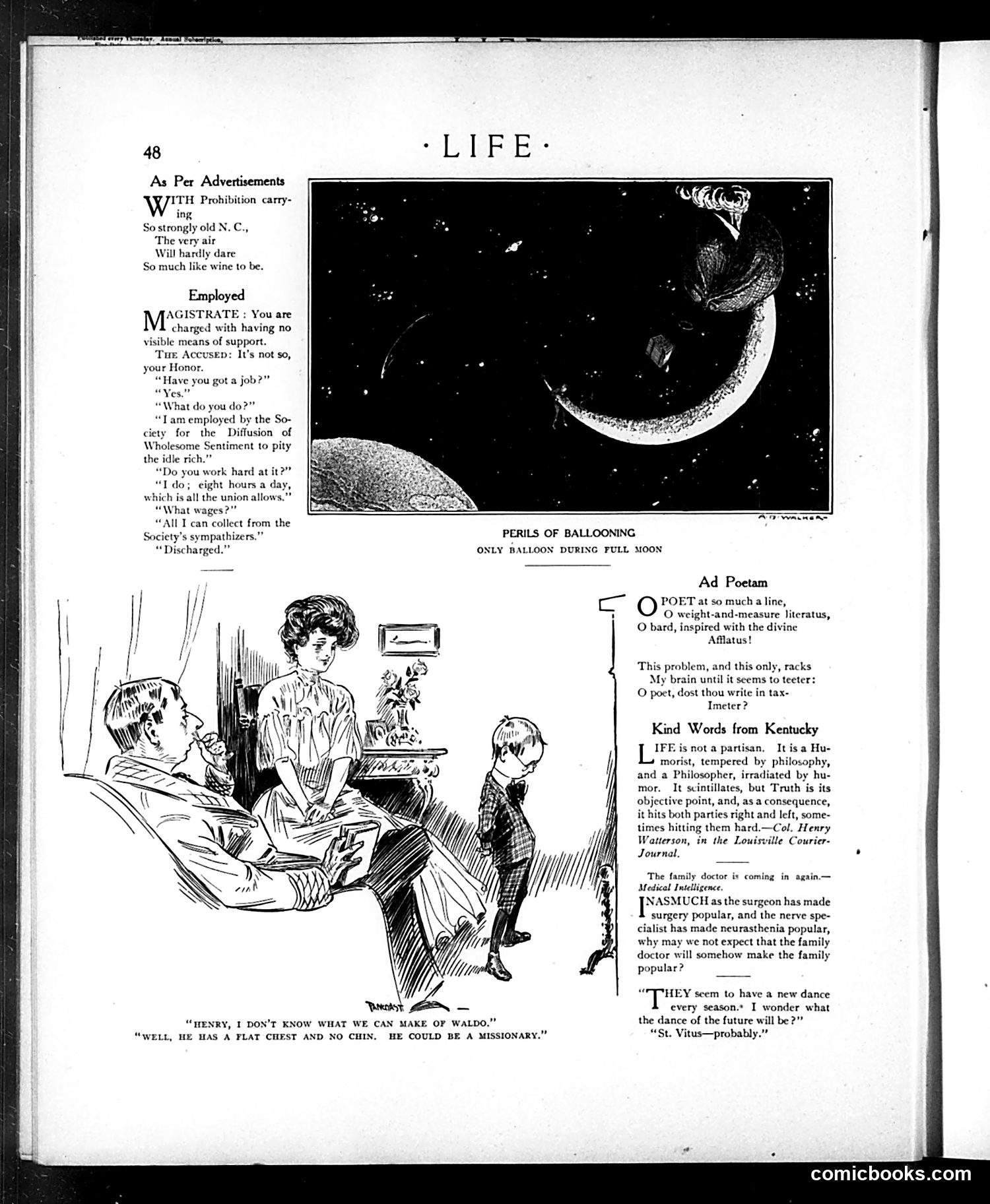 Life — July 9, 1908 — page 8: Life, 1908-07-09