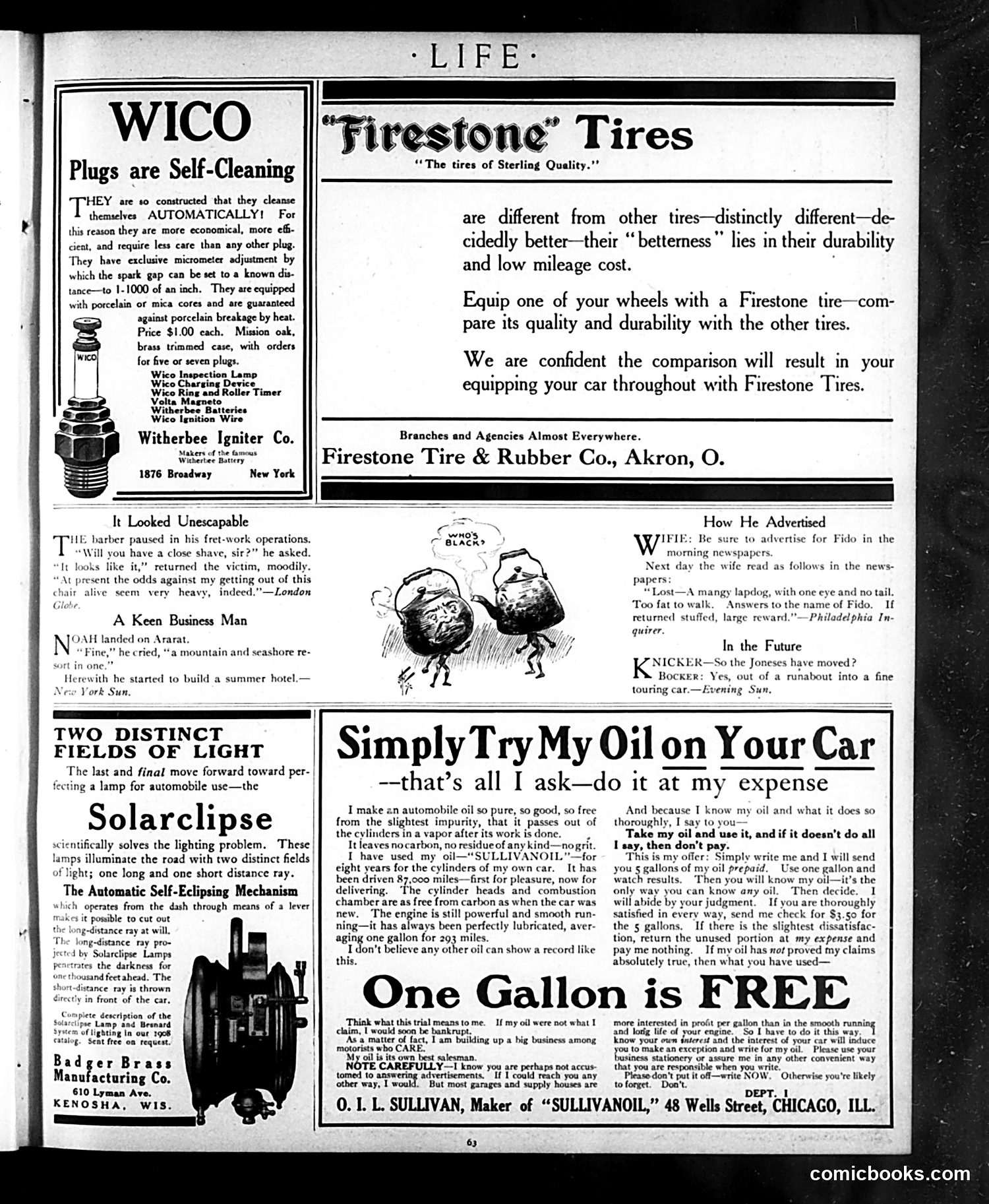 Life — July 16, 1908 — page 3: Life, 1908-07-16