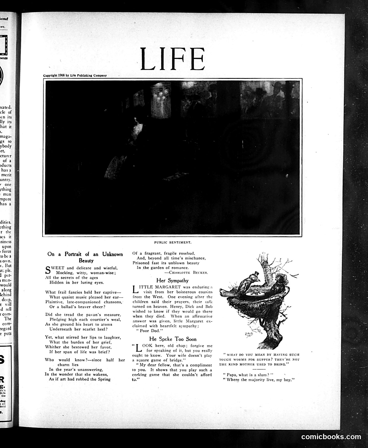 Life — July 23, 1908 — page 3: Life, 1908-07-23