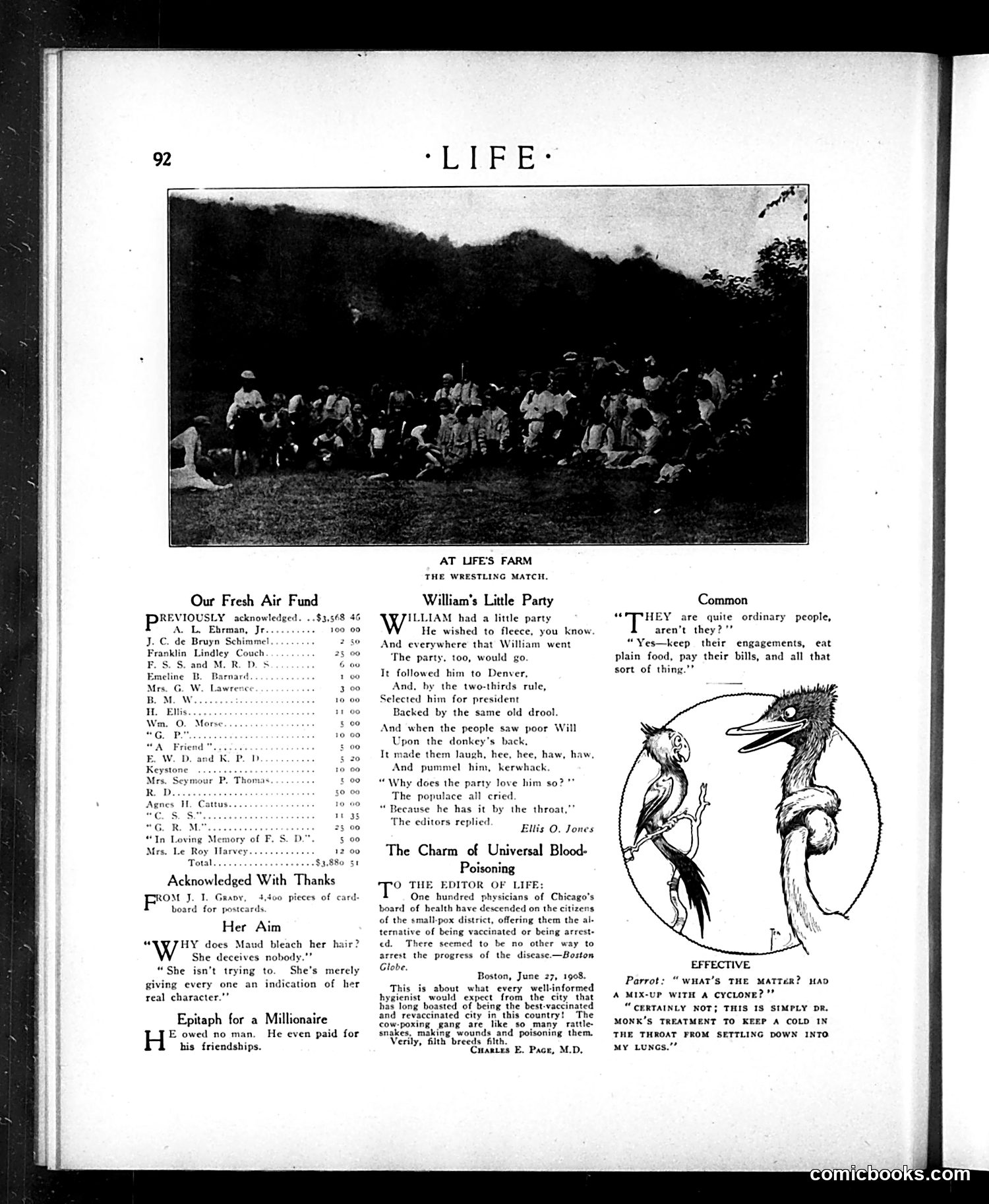 Life — July 23, 1908 — page 6: Life, 1908-07-23