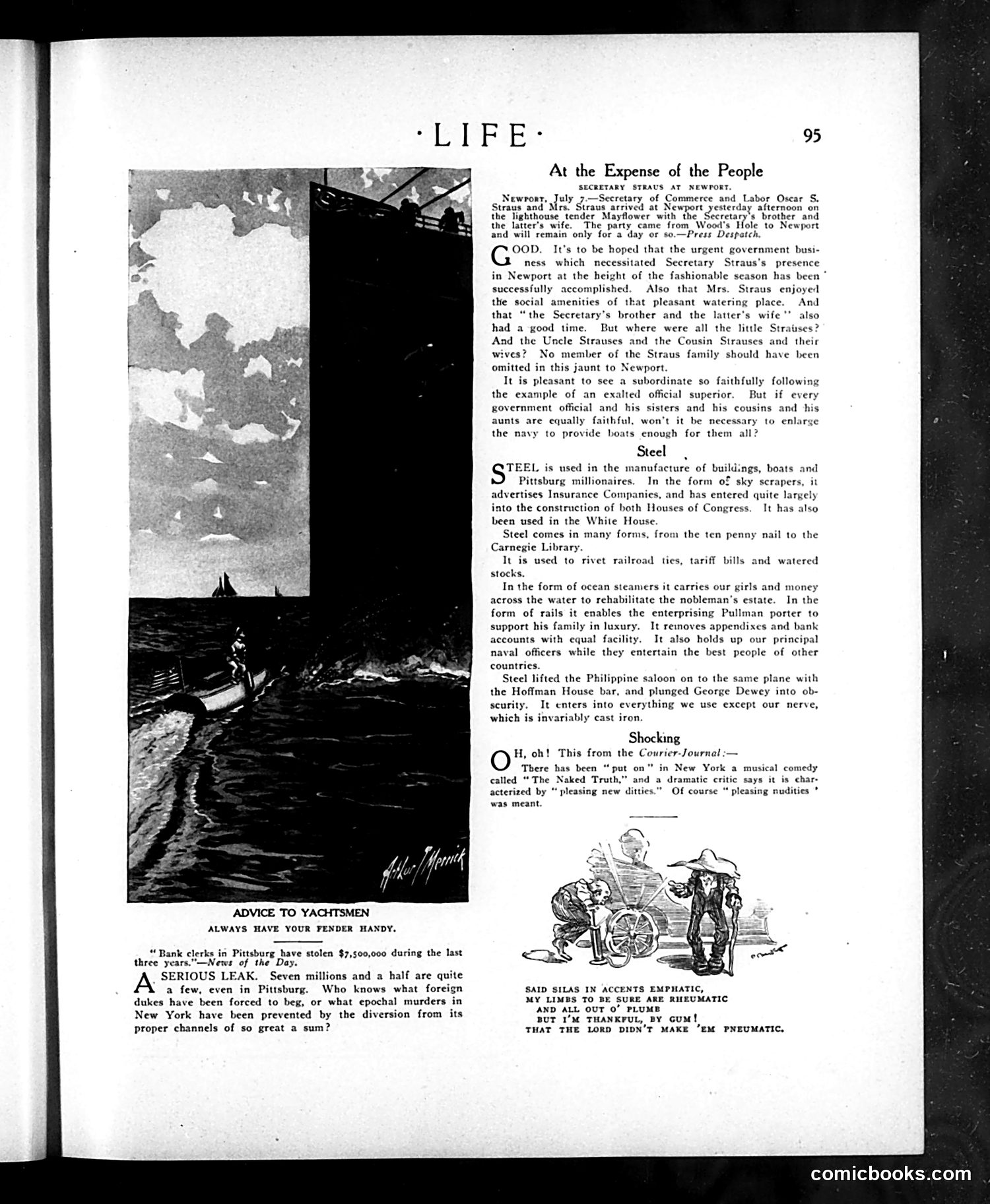 Life — July 23, 1908 — page 9: Life, 1908-07-23