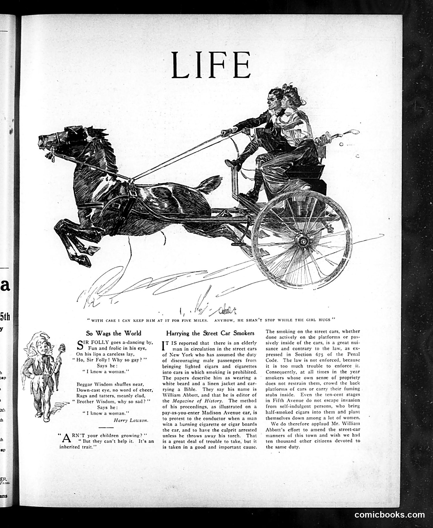 Life — July 30, 1908 — page 3: Life, 1908-07-30