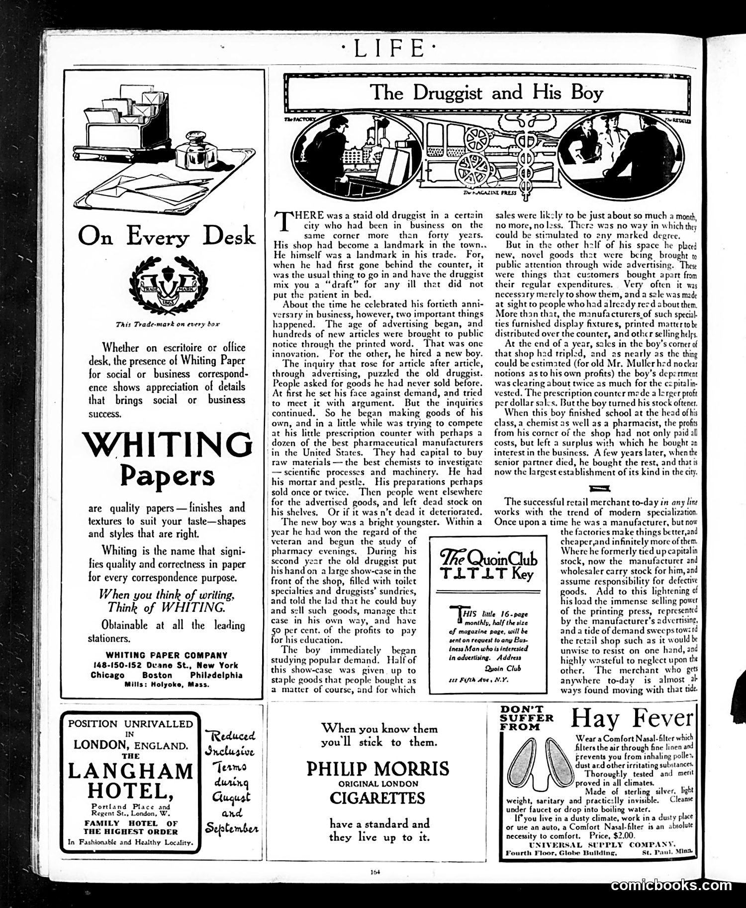 Life — August 13, 1908 — page 2: Life, 1908-08-13