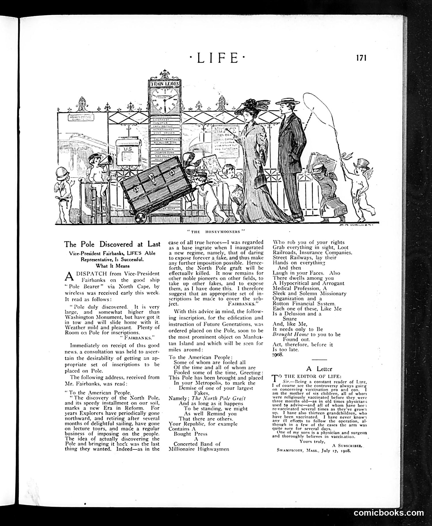 Life — August 13, 1908 — page 9: Life, 1908-08-13