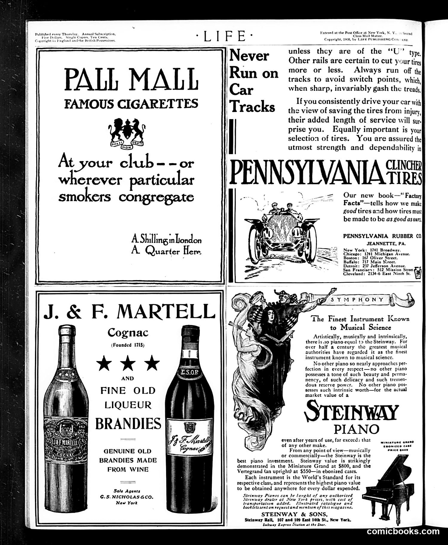 Life — August 20, 1908 — page 2: Life, 1908-08-20