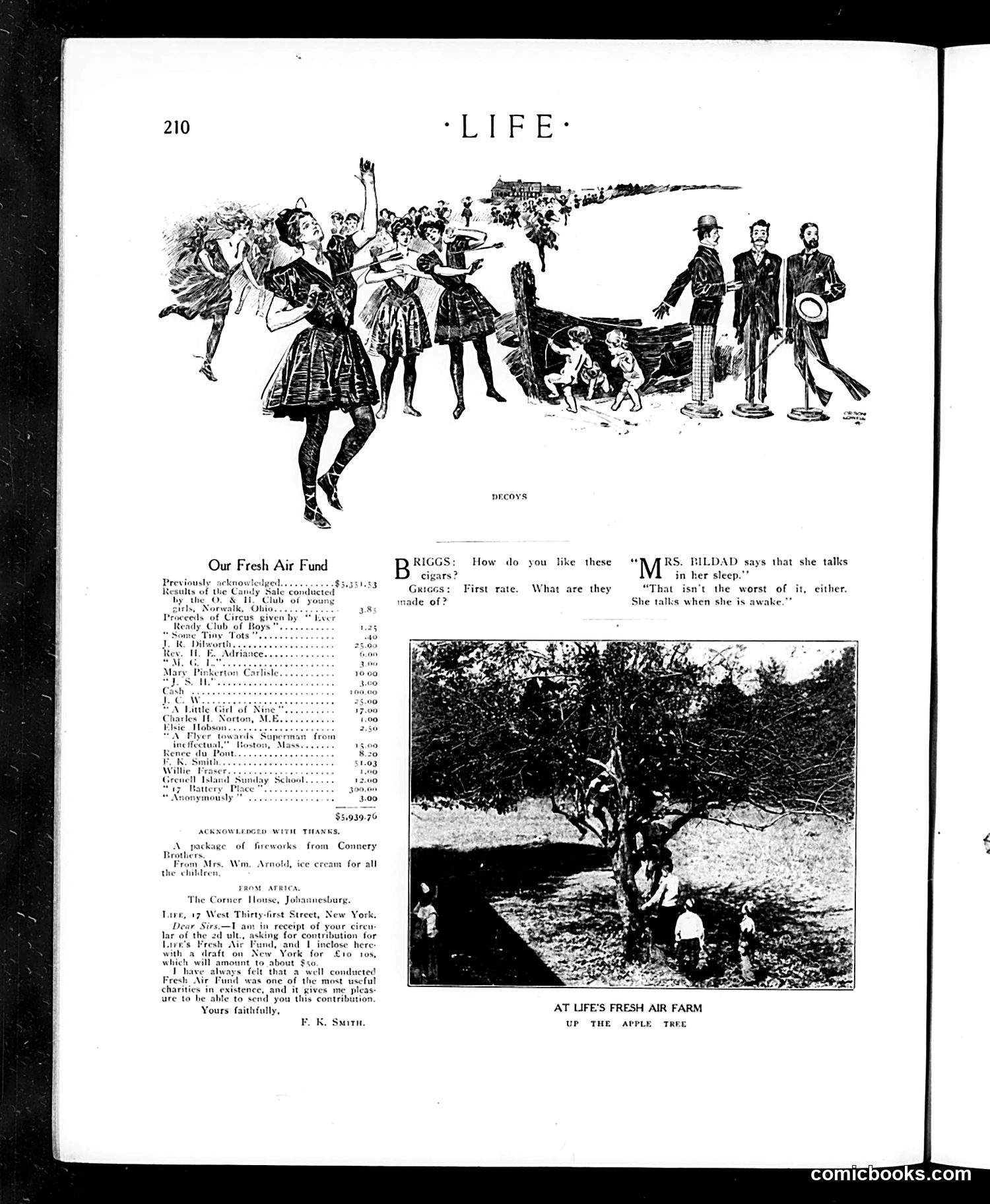 Life — August 27, 1908 — page 6: Life, 1908-08-27