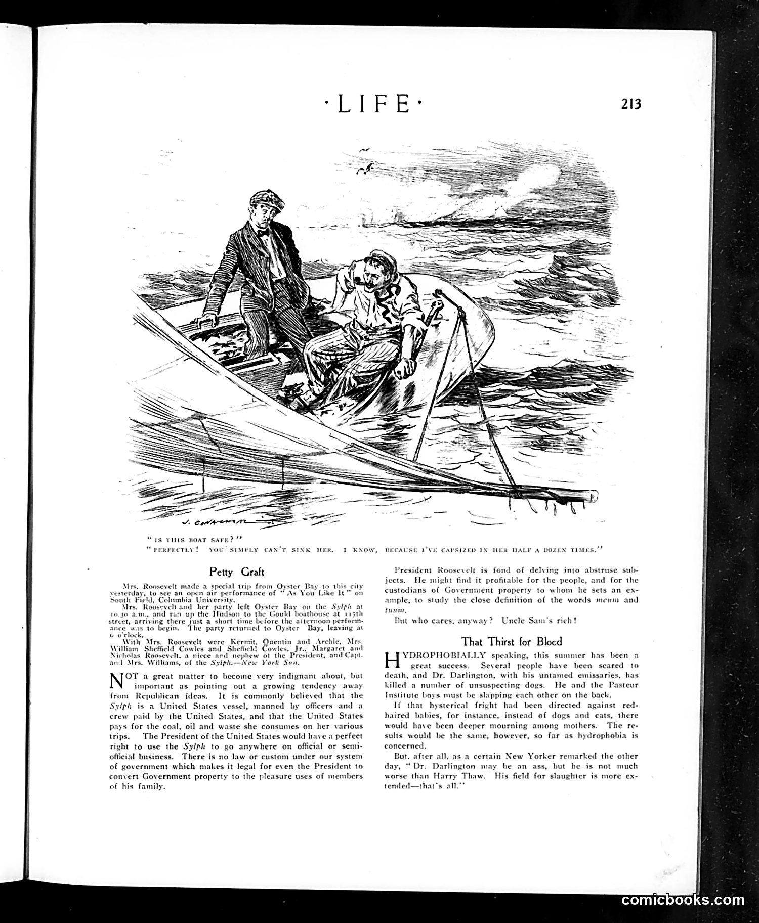 Life — August 27, 1908 — page 9: Life, 1908-08-27